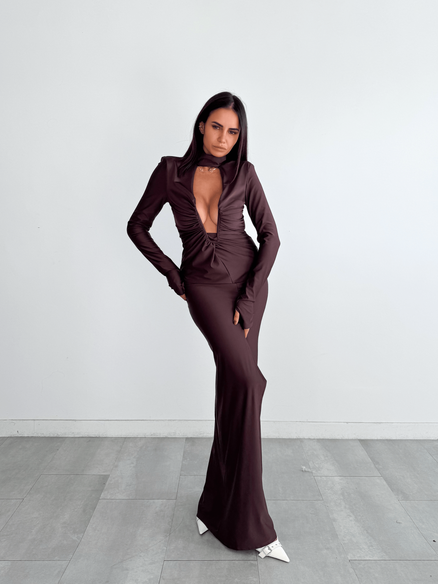 Abito Scintilla - Marrone - SAINTH