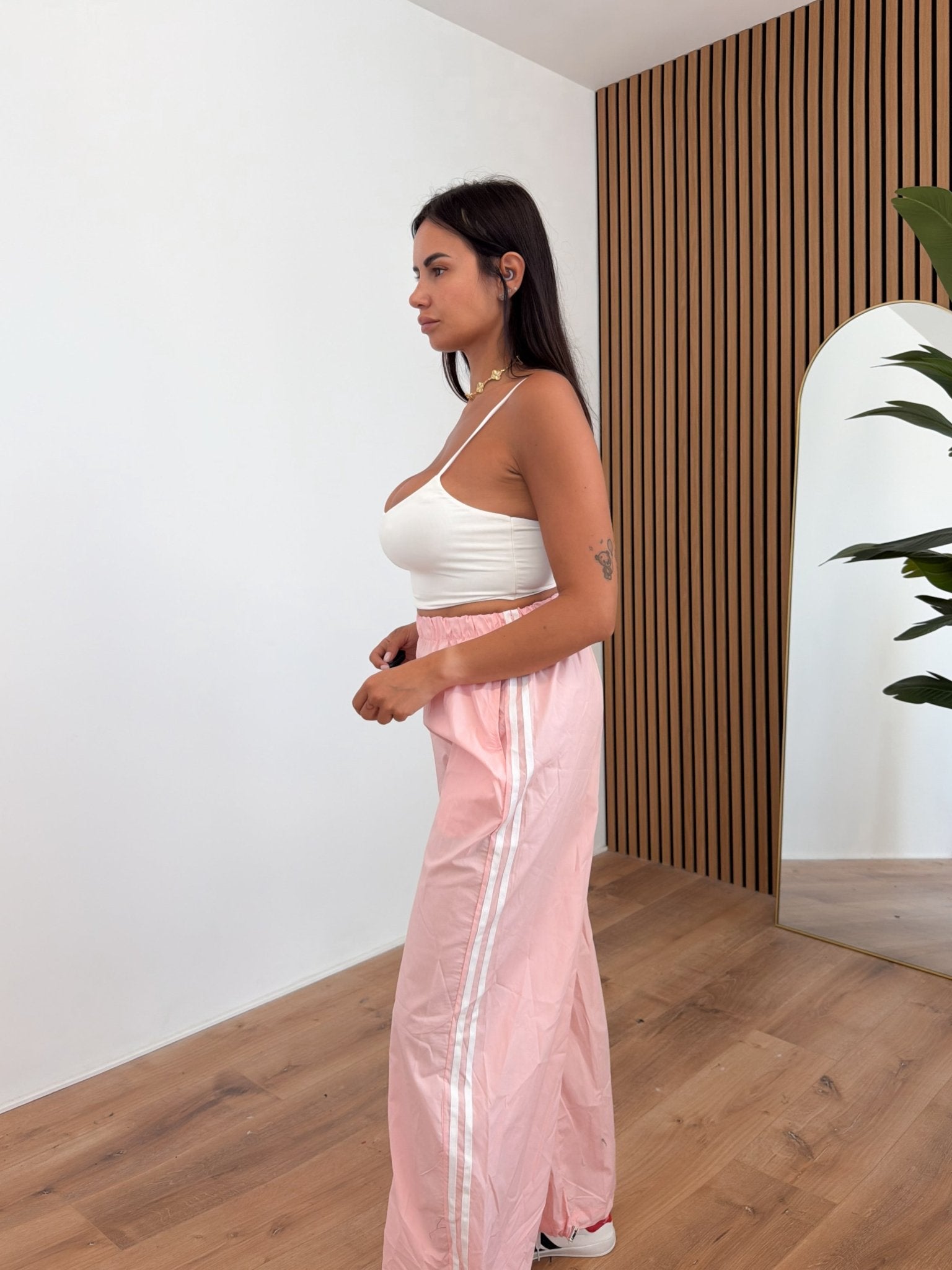 Pantalone Parachute - Rosa - SAINTH