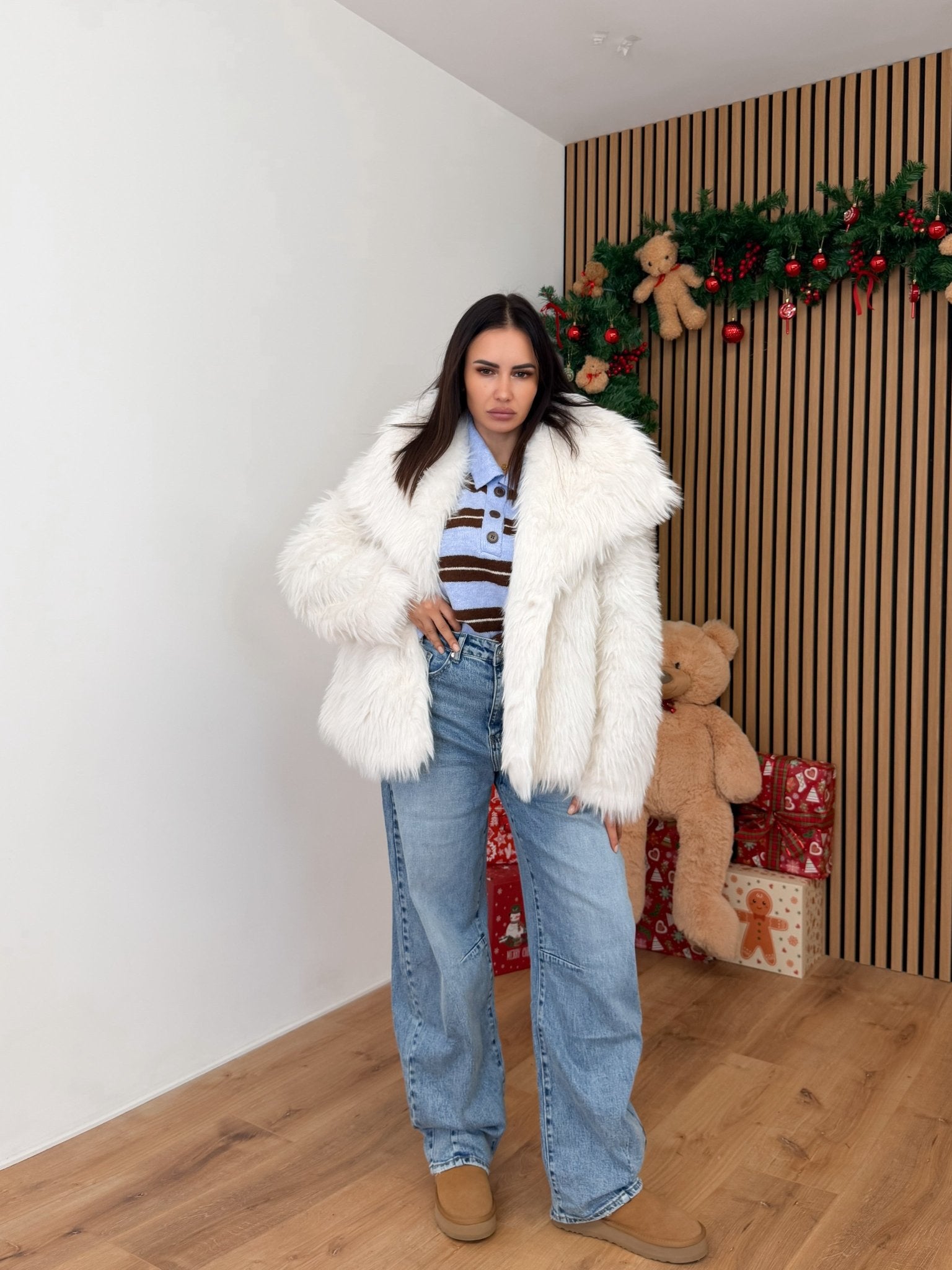 Pelliccia Asya - Bianca - SAINTH