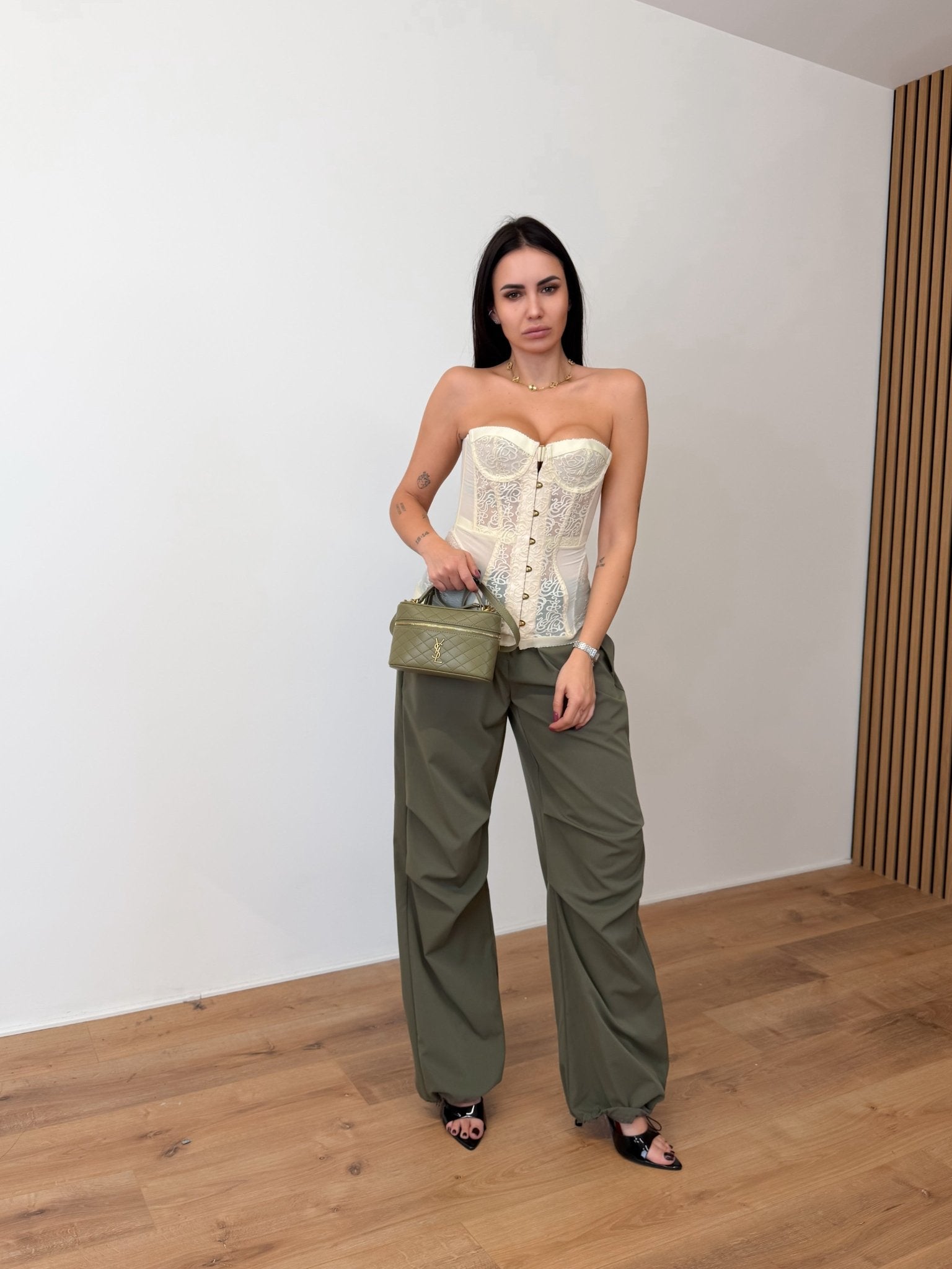 Pantalone Parachute - Army Green