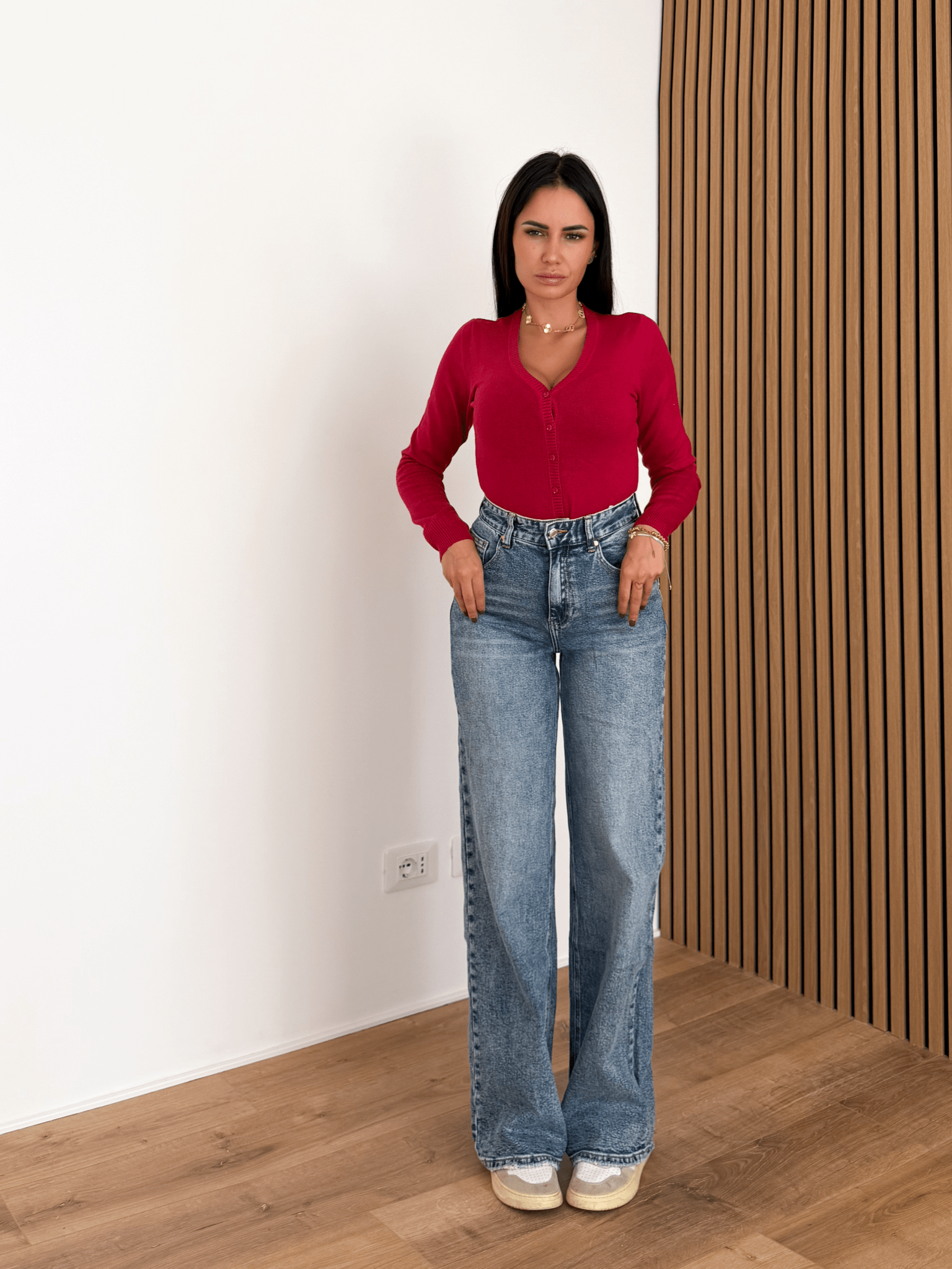 Cardigan Cozy - Rosso - SAINTH