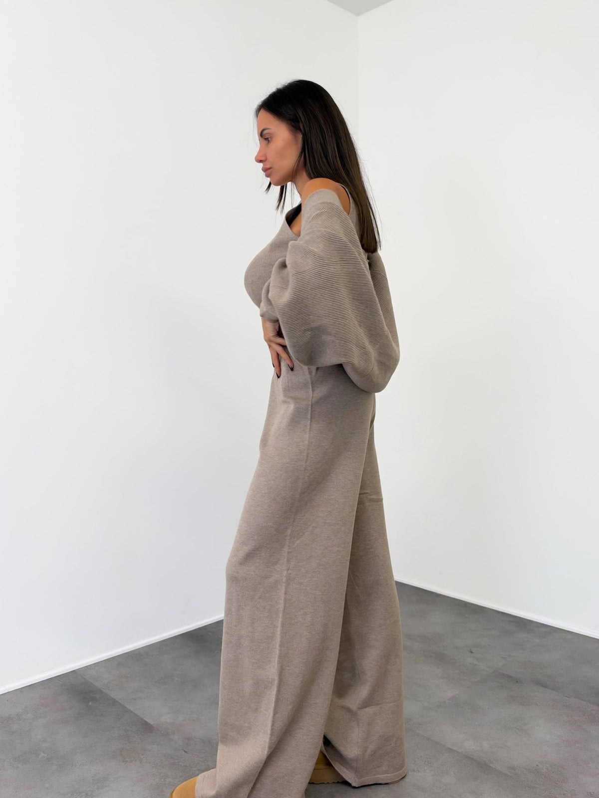Coordinato Tris Lilà - Tortora - SAINTH