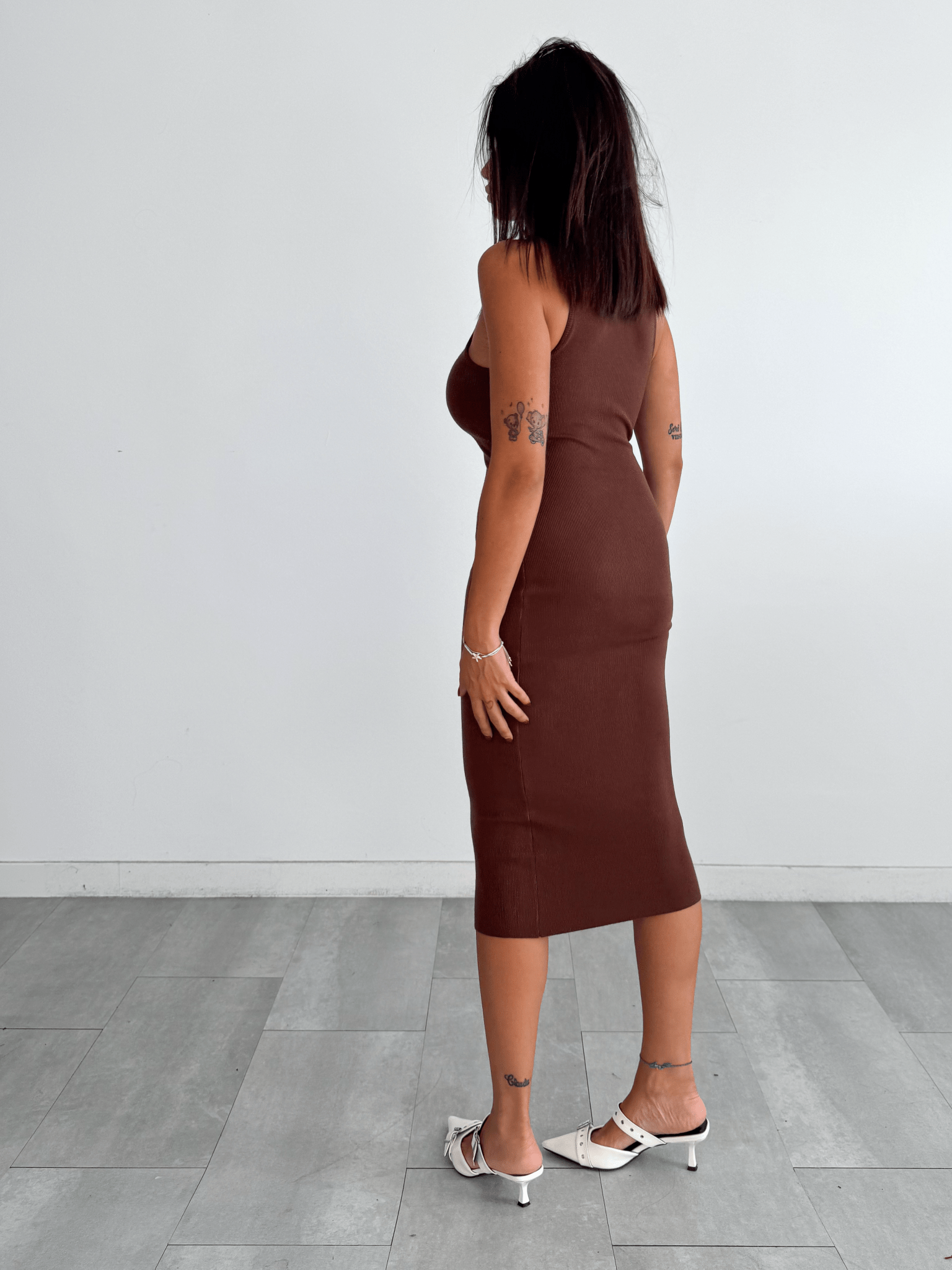 Pull Abito Genevie - Marrone - SAINTH