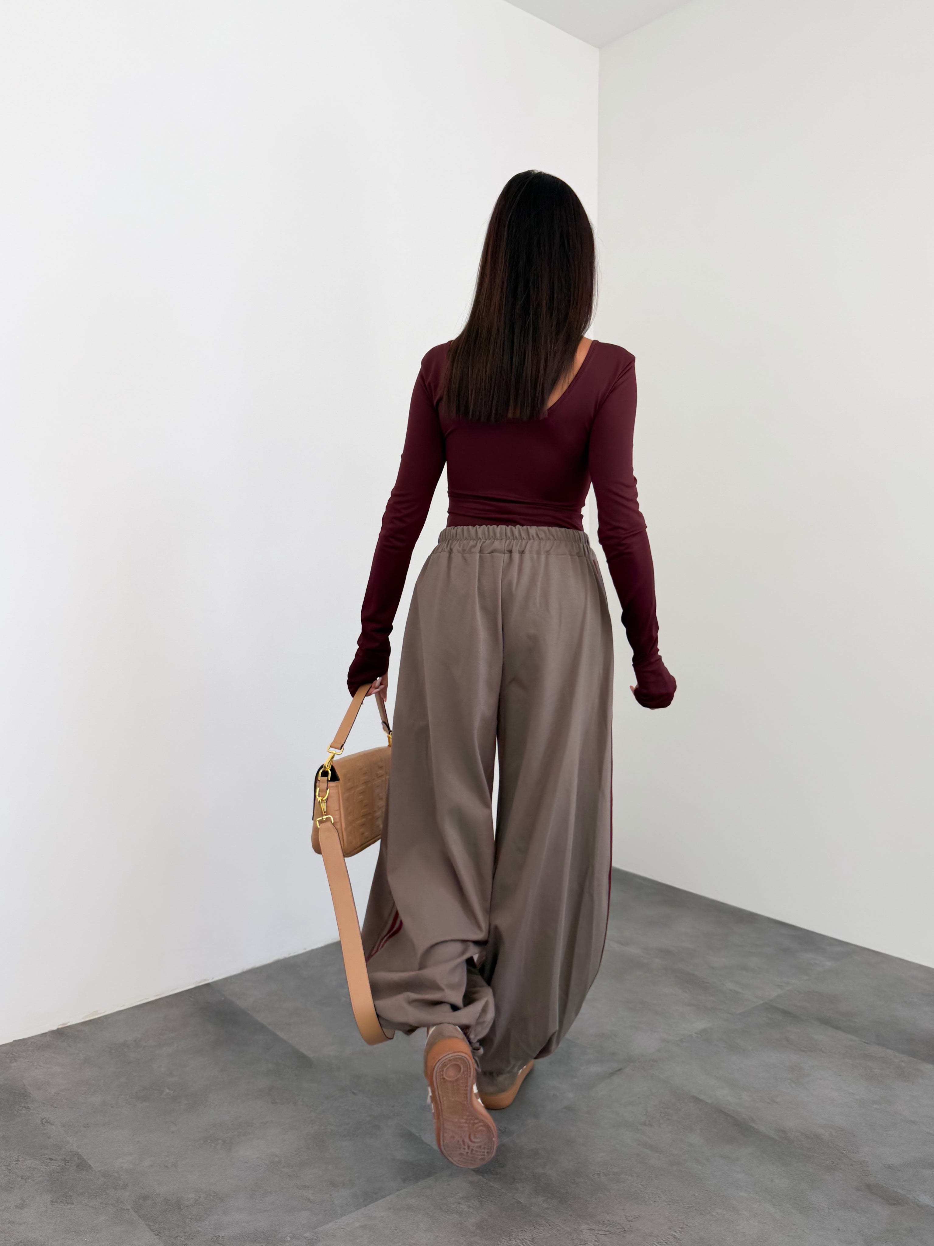 Pantalone Core - Tortora