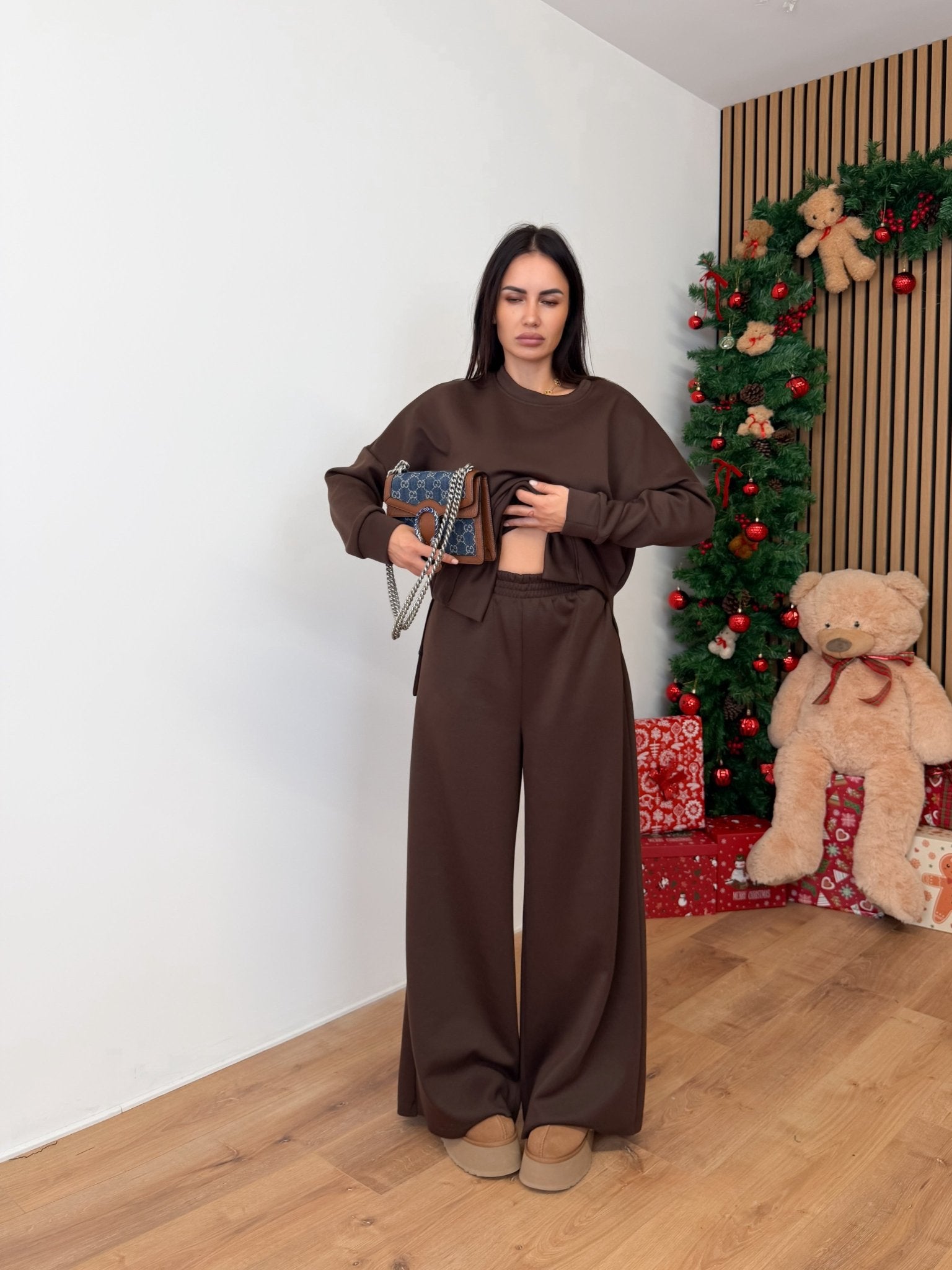 Felpa Jogger - Marrone - SAINTH