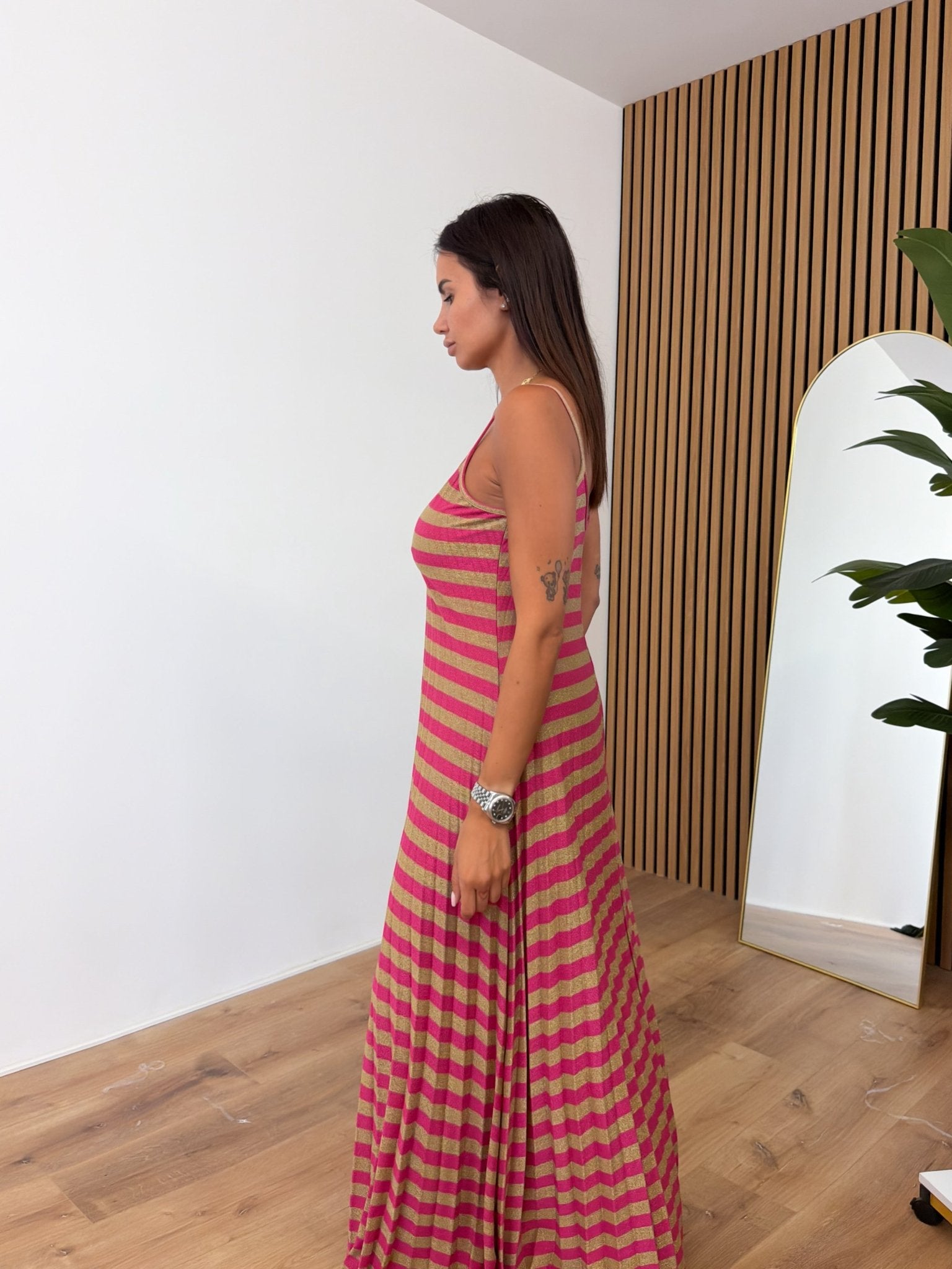 Abito Shine - Oro Fucsia - SAINTH