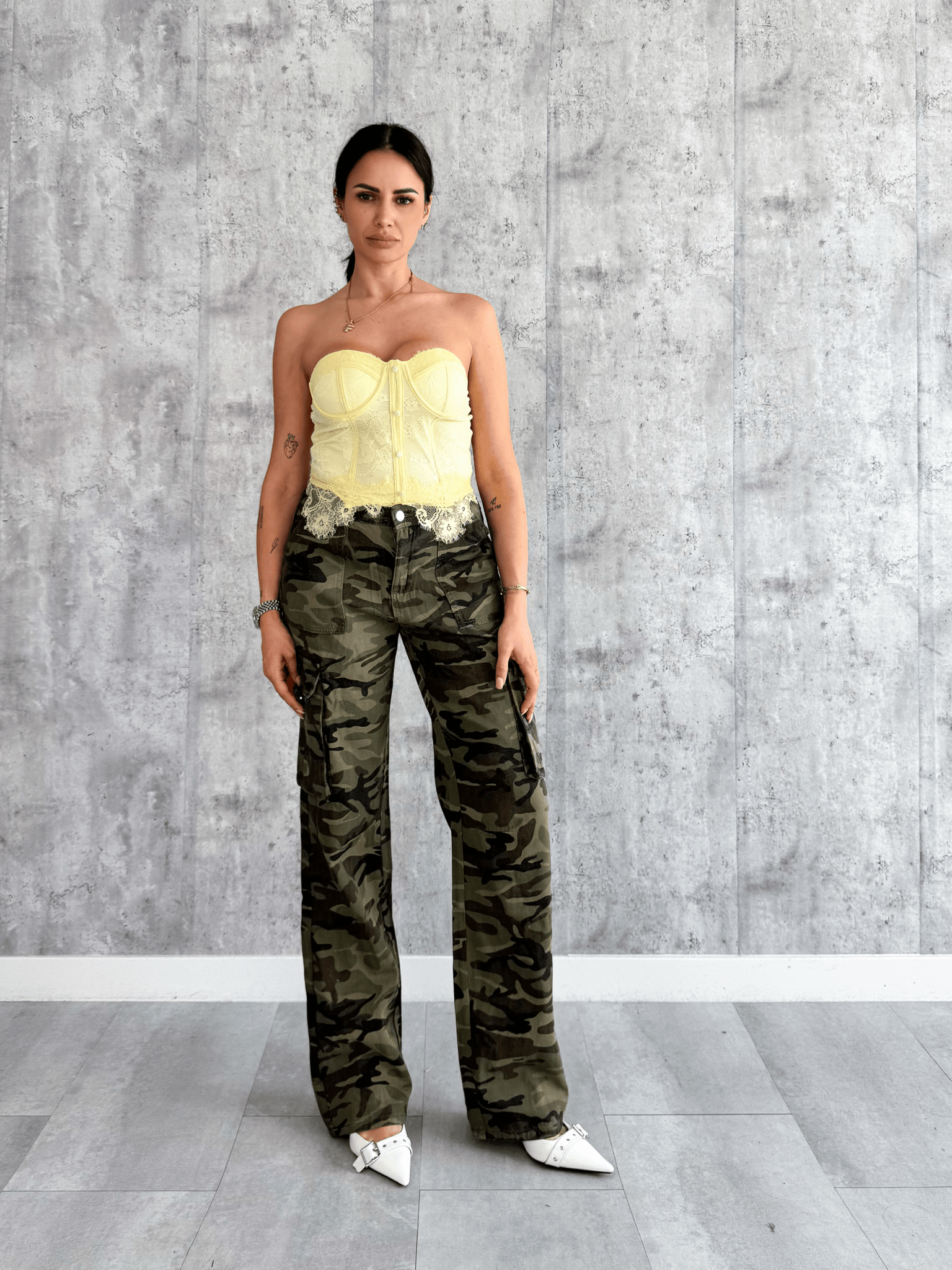 Pantalone Courage - Mimetico - SAINTH