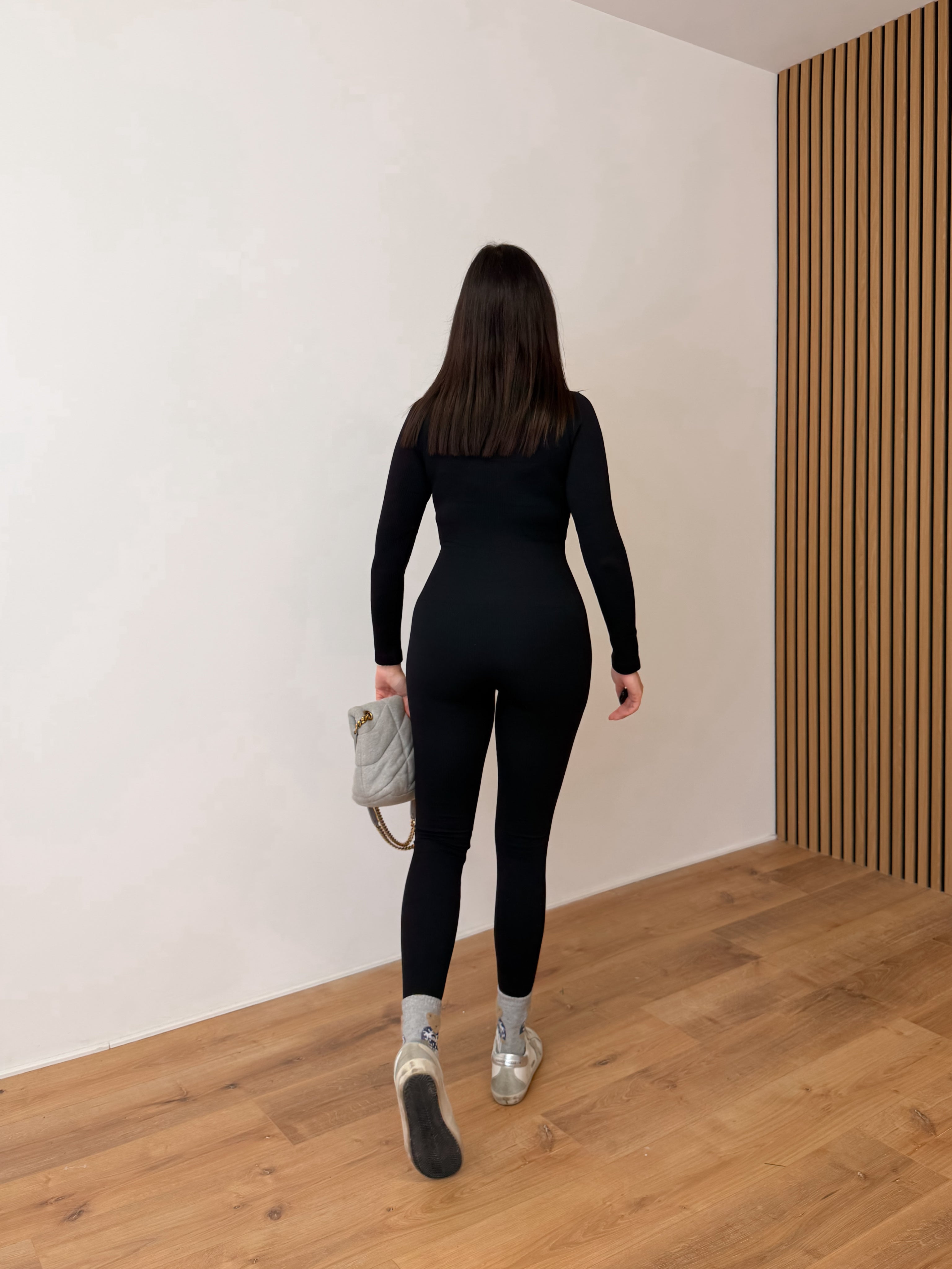 Tuta Contenitiva Zip - Nera