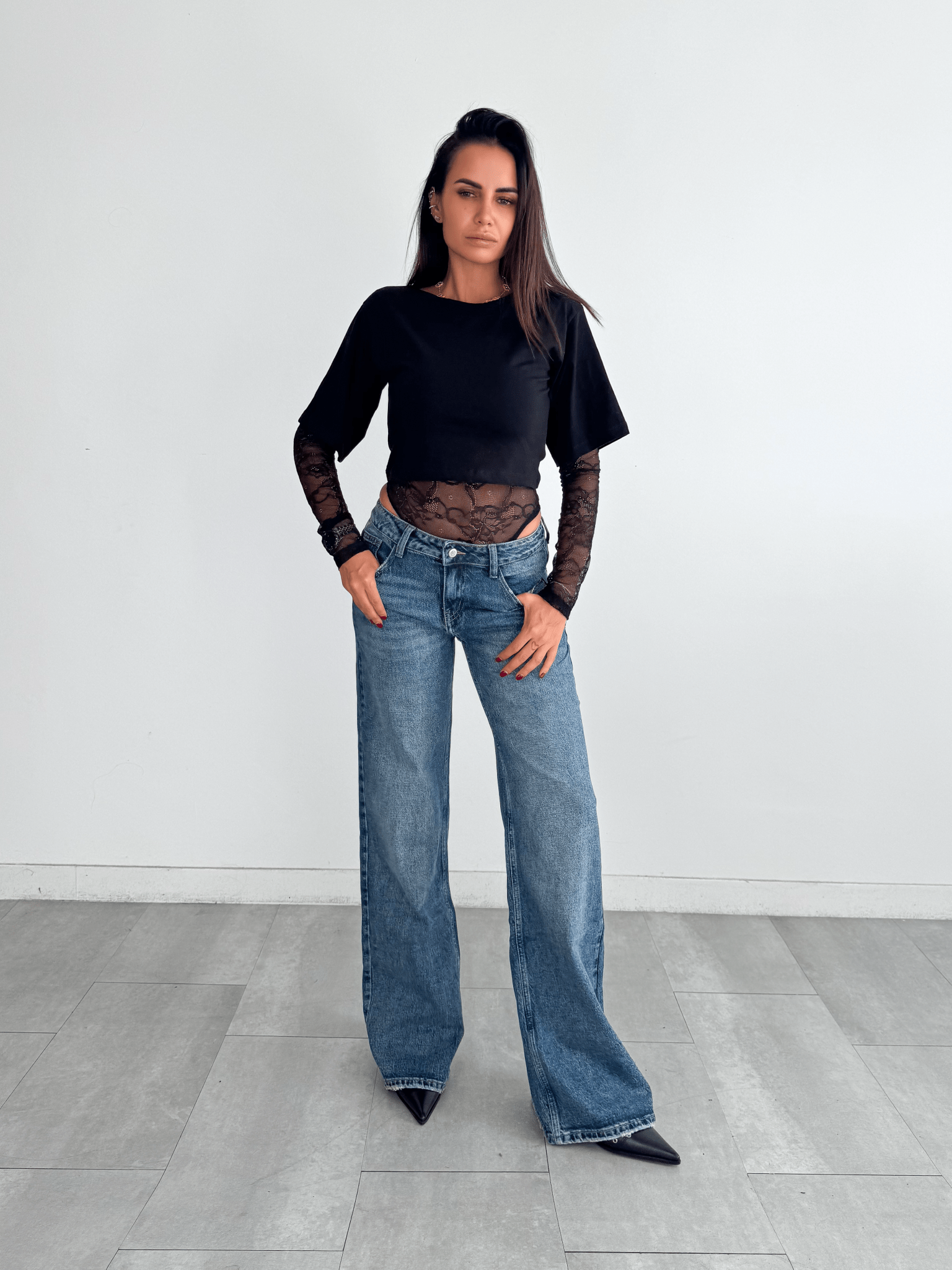 Body Style + Maglietta - Nero - SAINTH