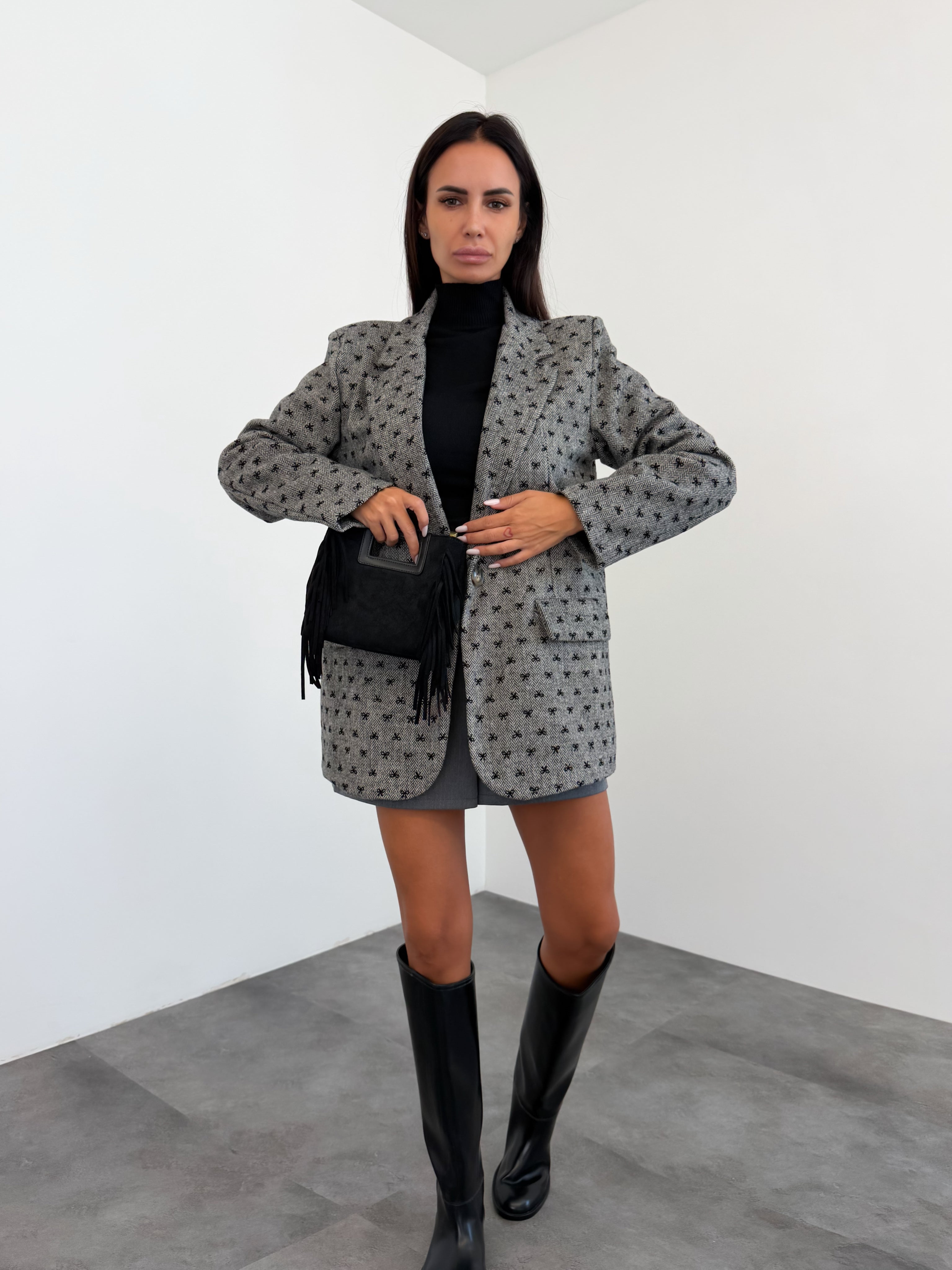 Blazer Fiocchetti - Nero