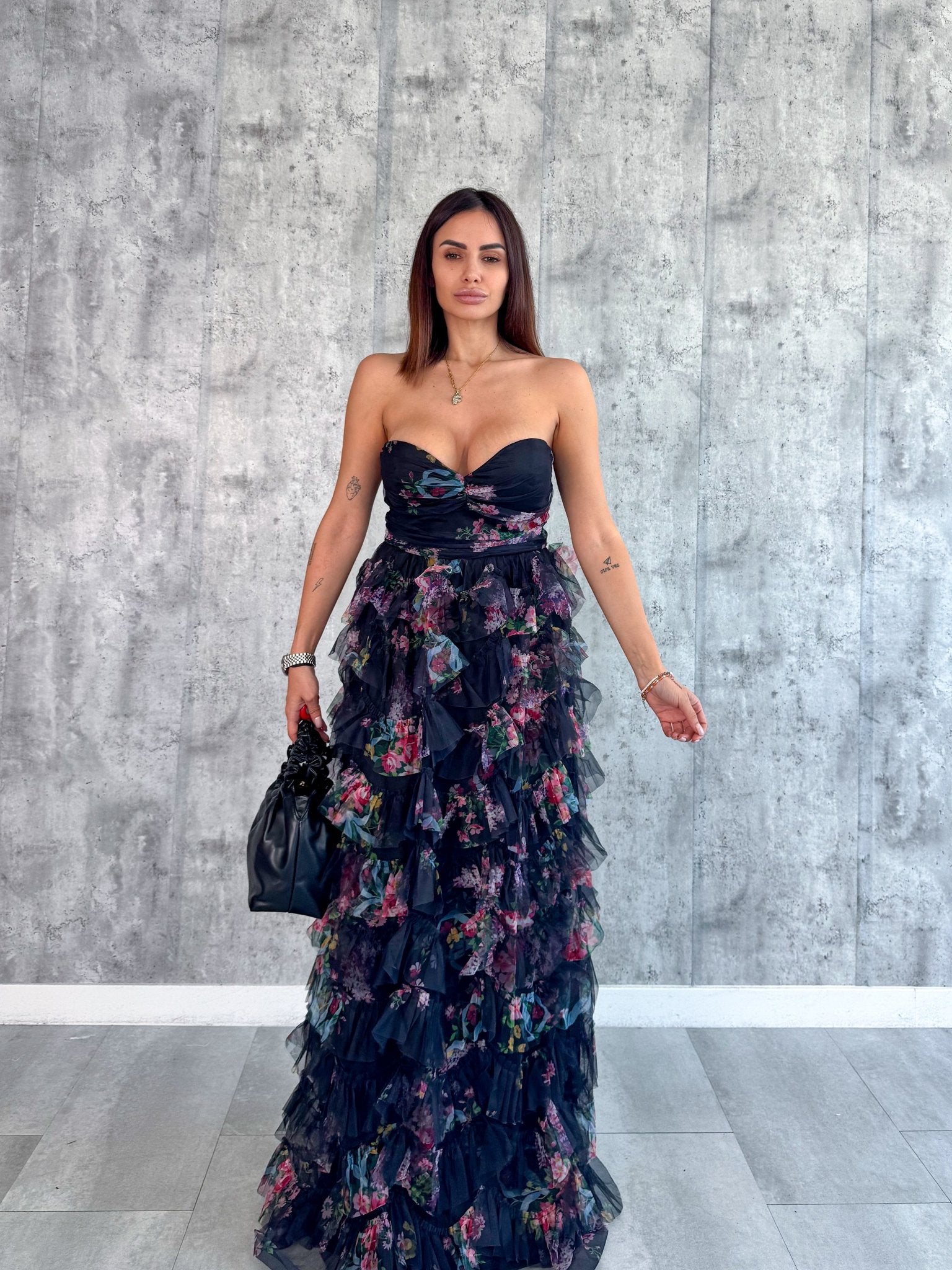 Abito Dolcemente - Nero - SAINTH