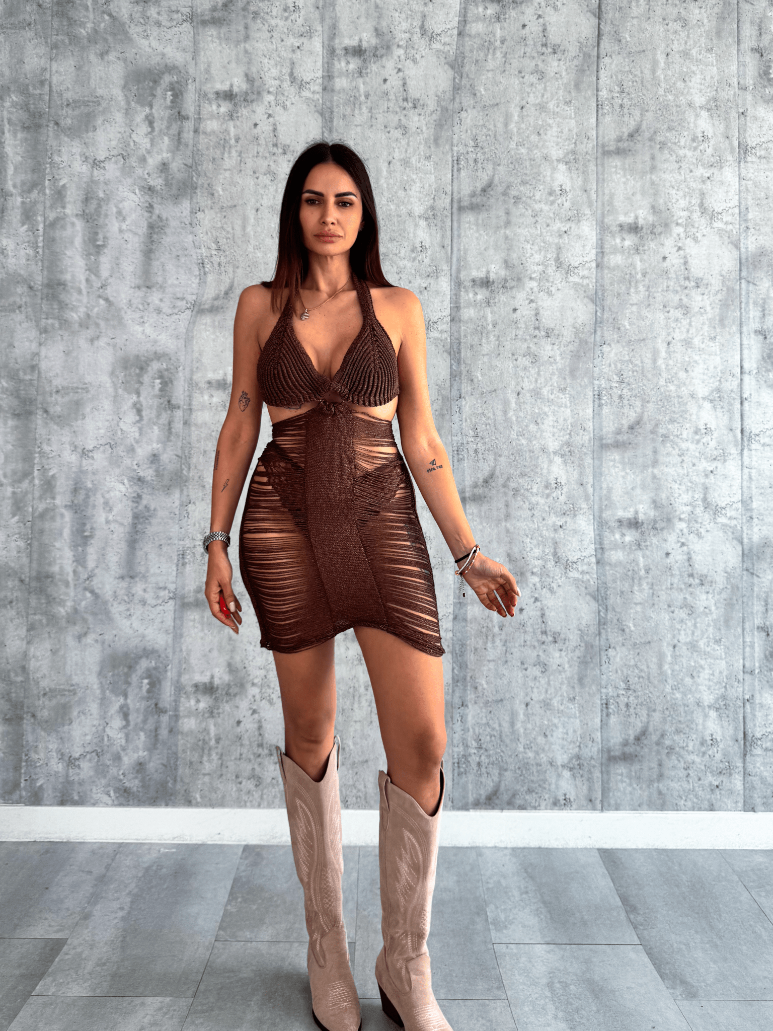 Abito Magia - Marrone - SAINTH