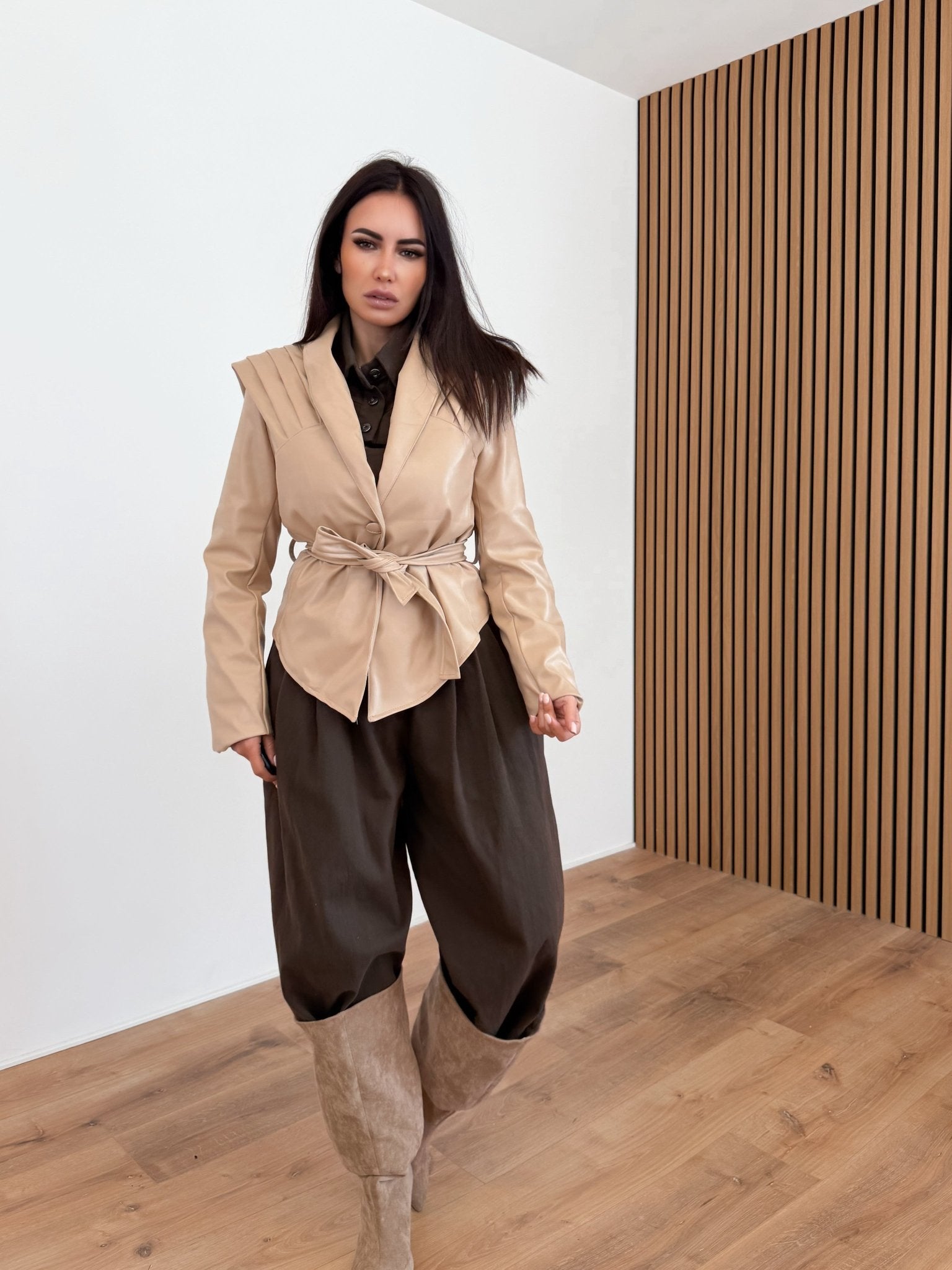 Biker Origami - Miele - SAINTH