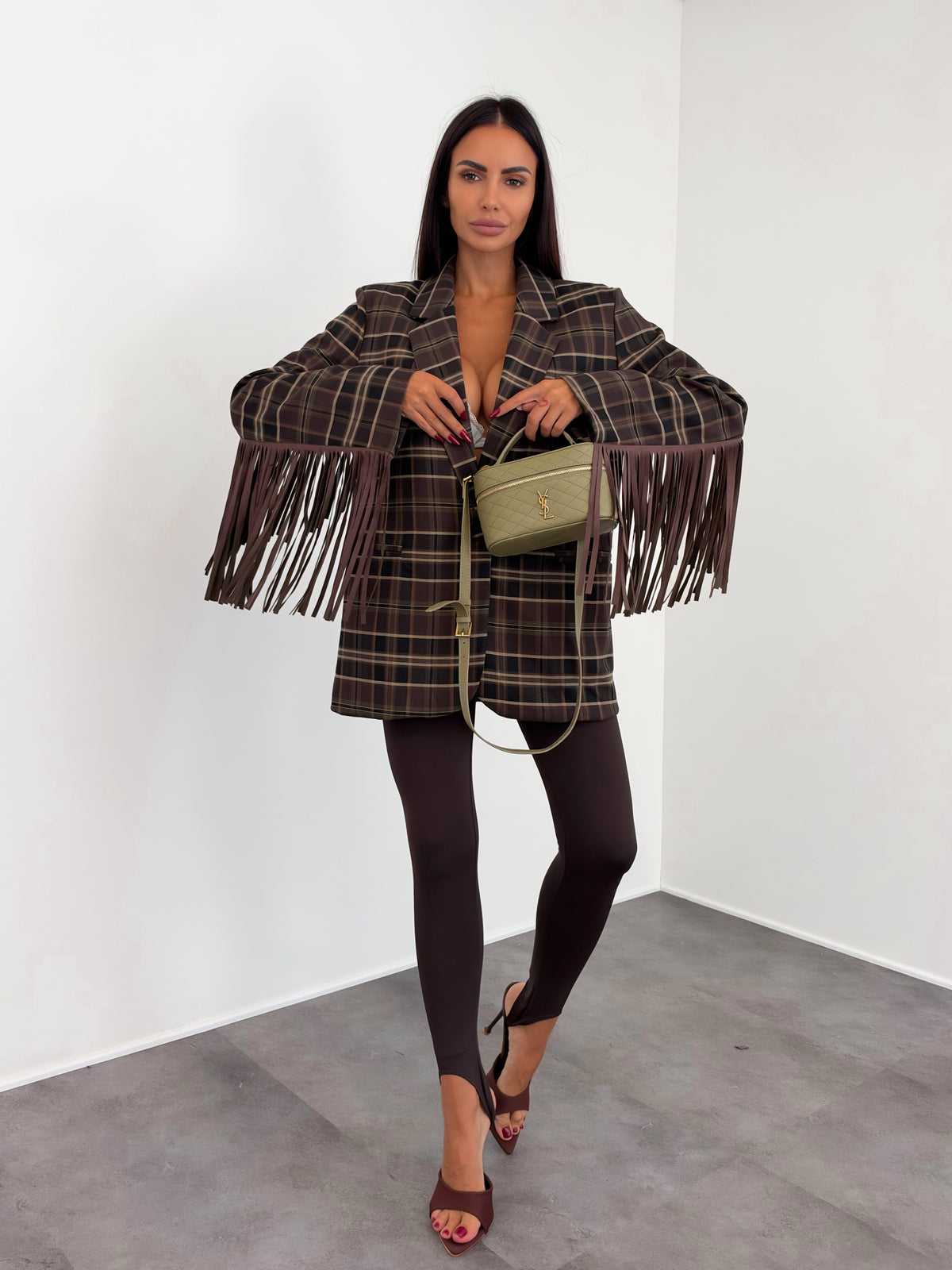 Blazer Trend - Army Green Marrone