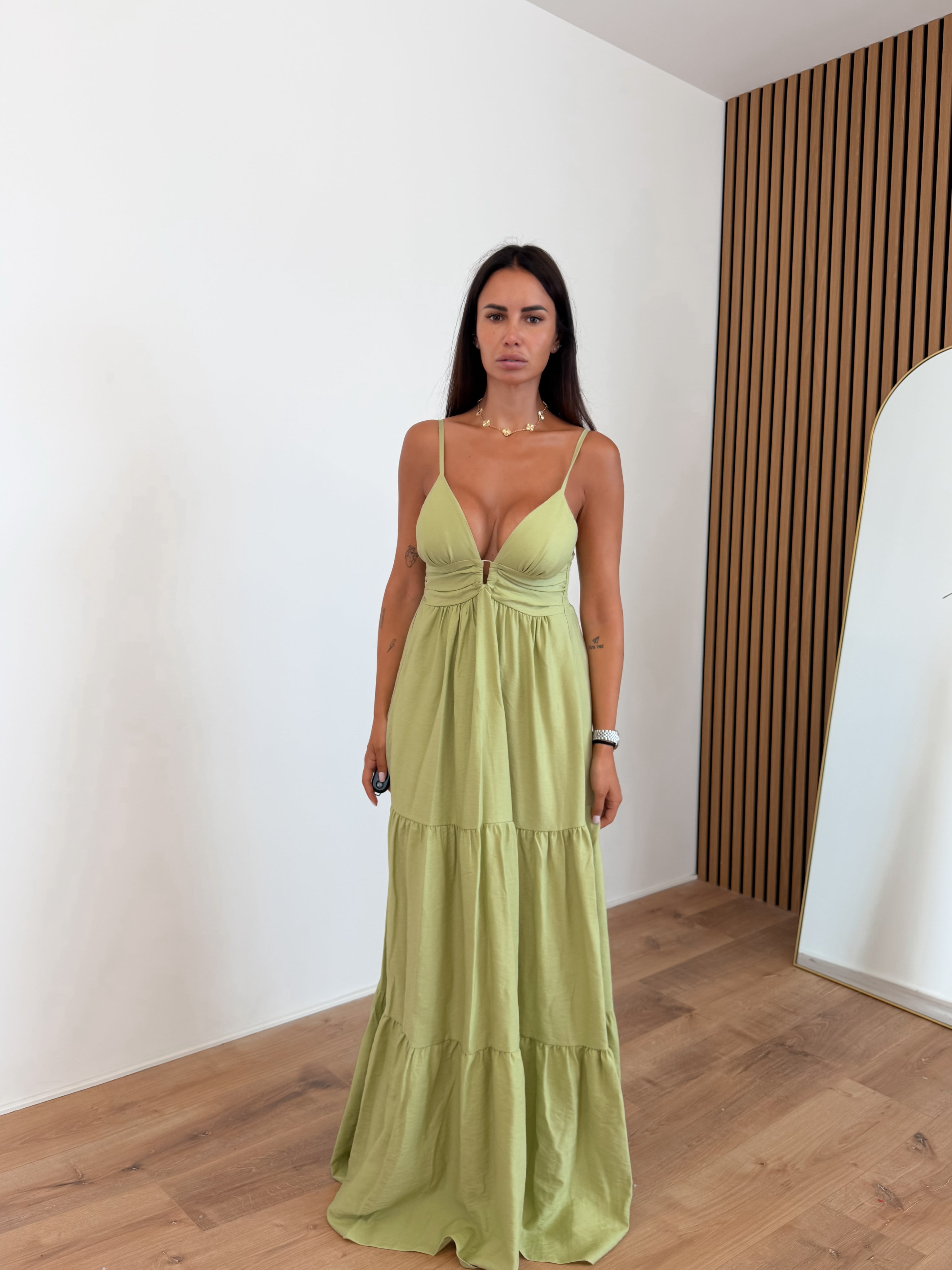 Abito Impero - Lime