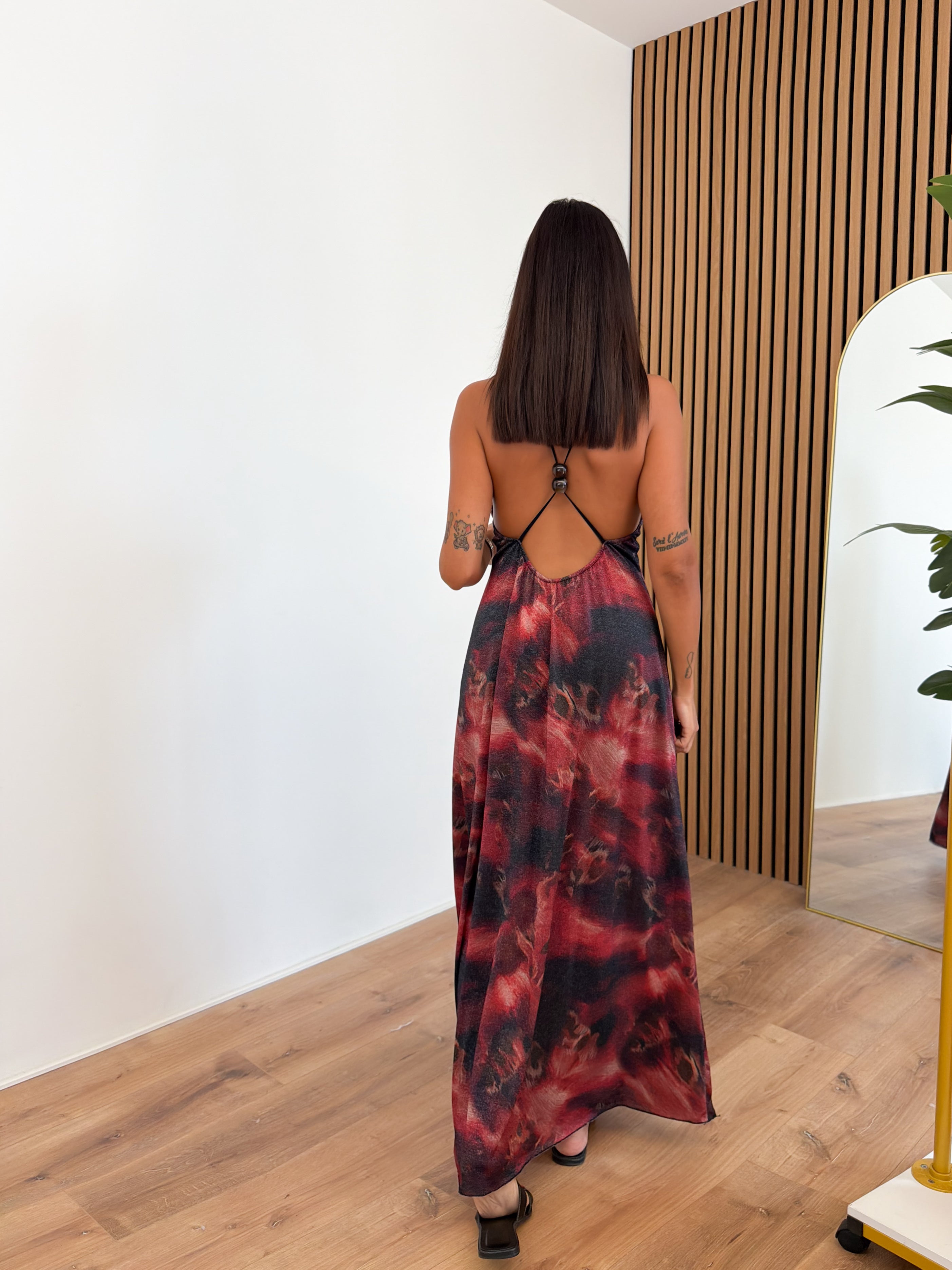 Abito Solea Lurex - Nero