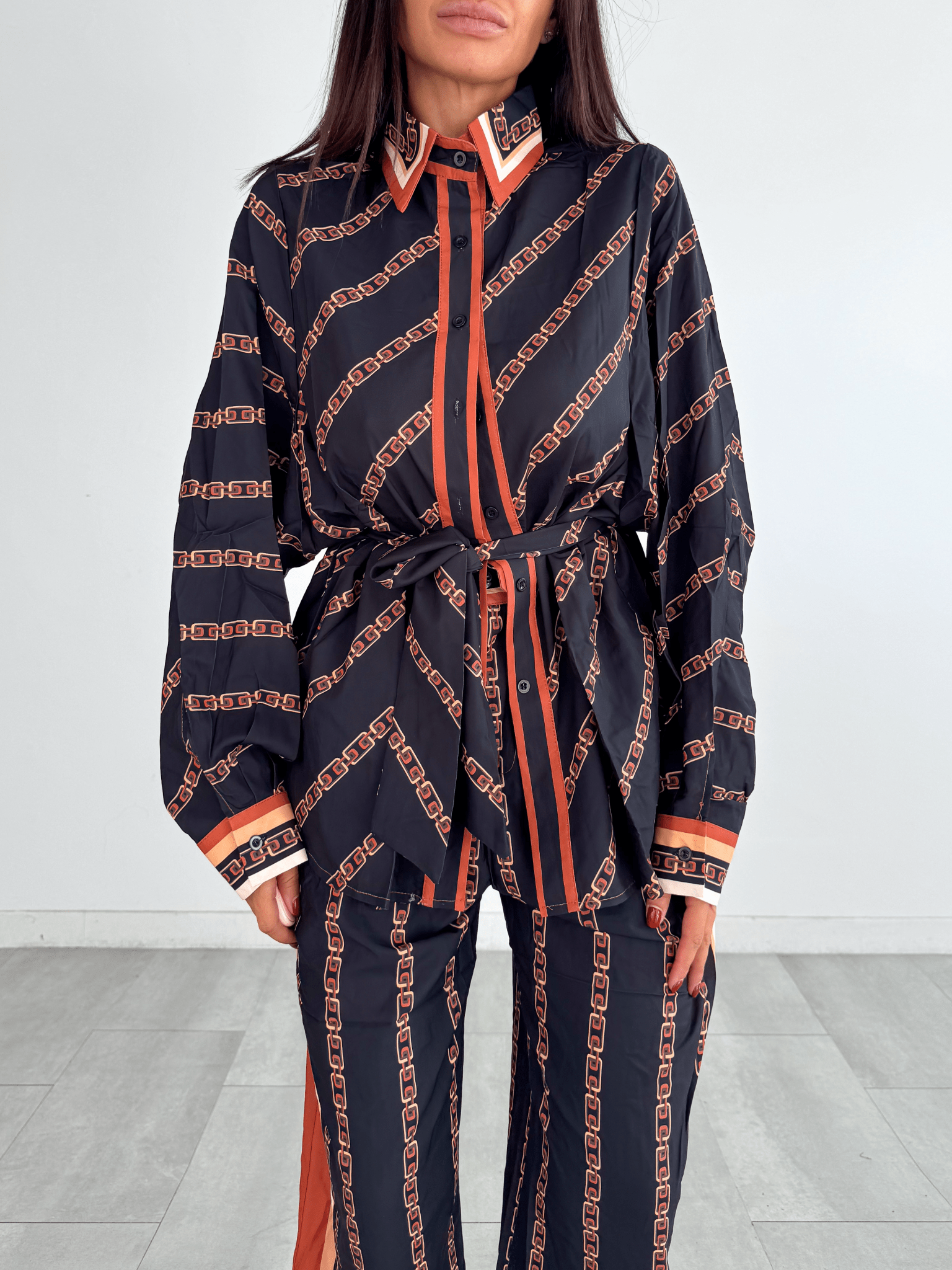 Completo Origami - Nero - SAINTH