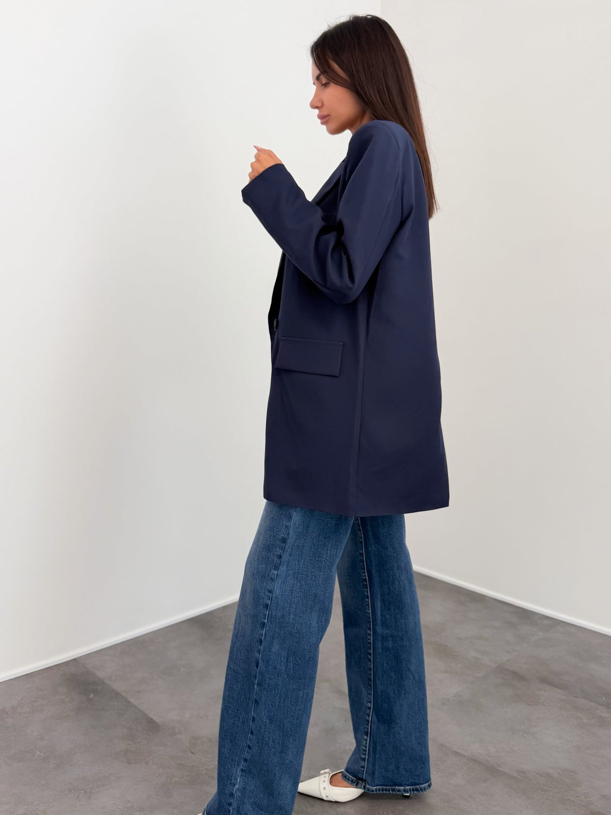 Blazer Strutturato Must - Blu - SAINTH
