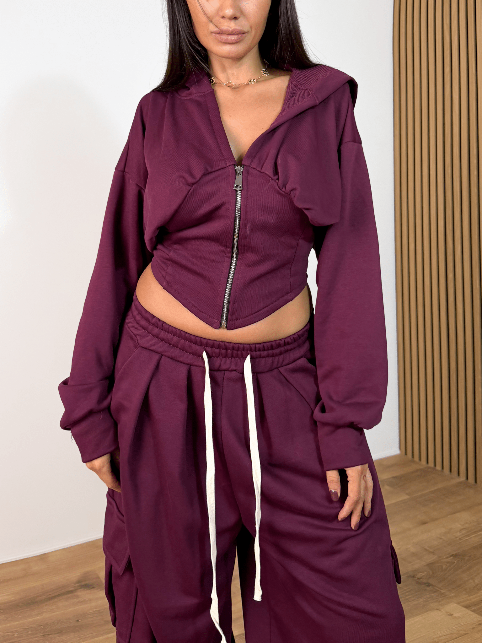 Completo Tuta Spiral - Bordeaux - SAINTH