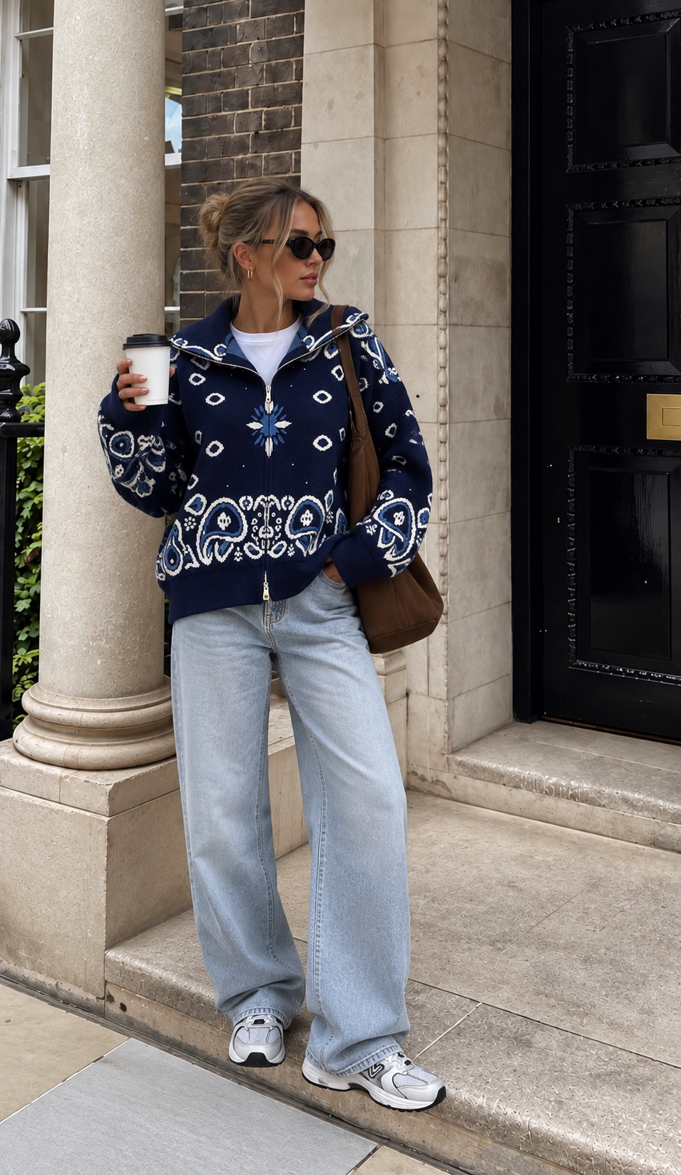 Pull Zip Trend - Blu