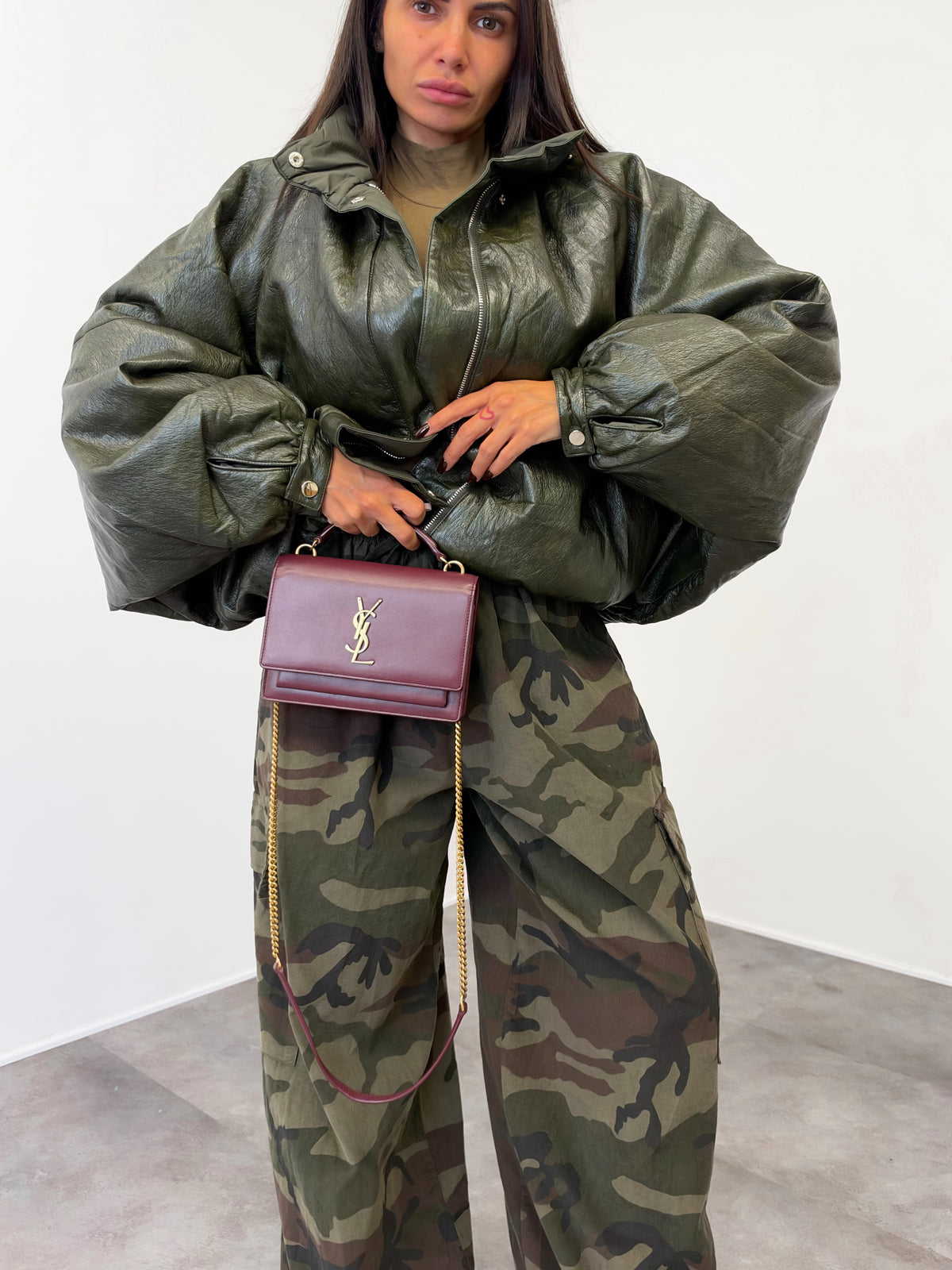 Giacca Street Ecop - Army Green - SAINTH