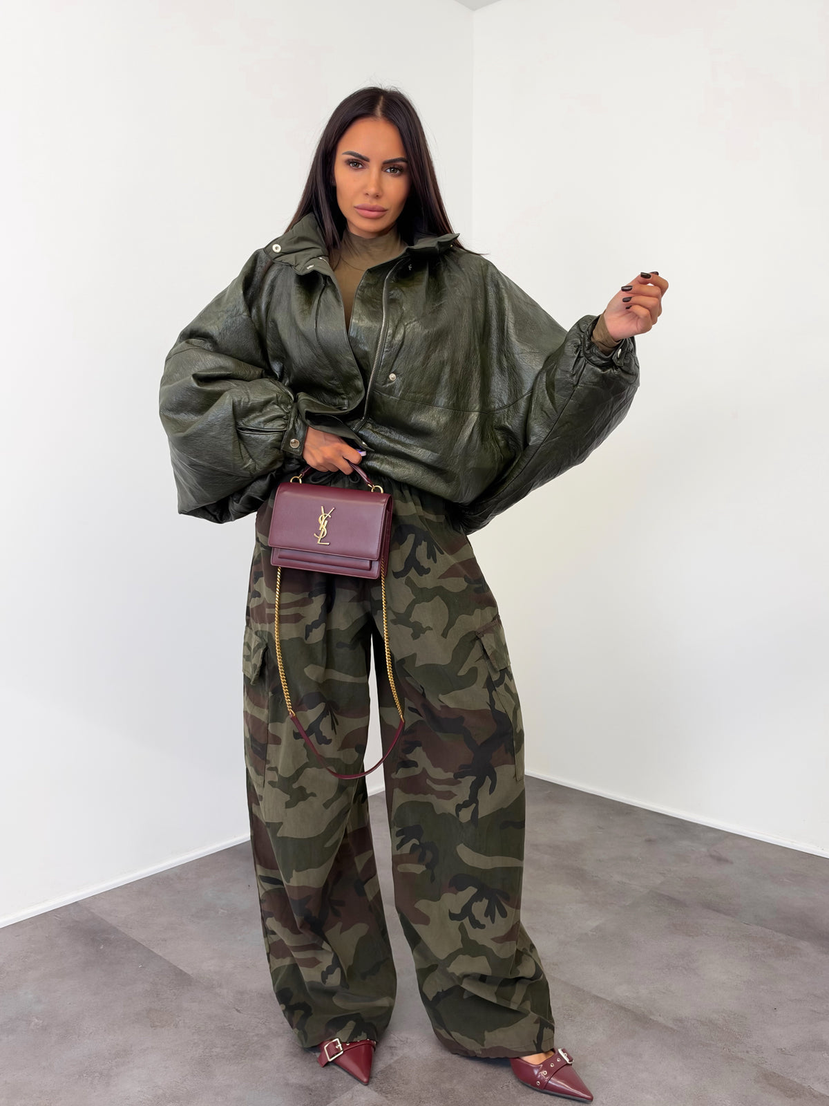 Pantalone Militar - Camouflage Army Green - SAINTH