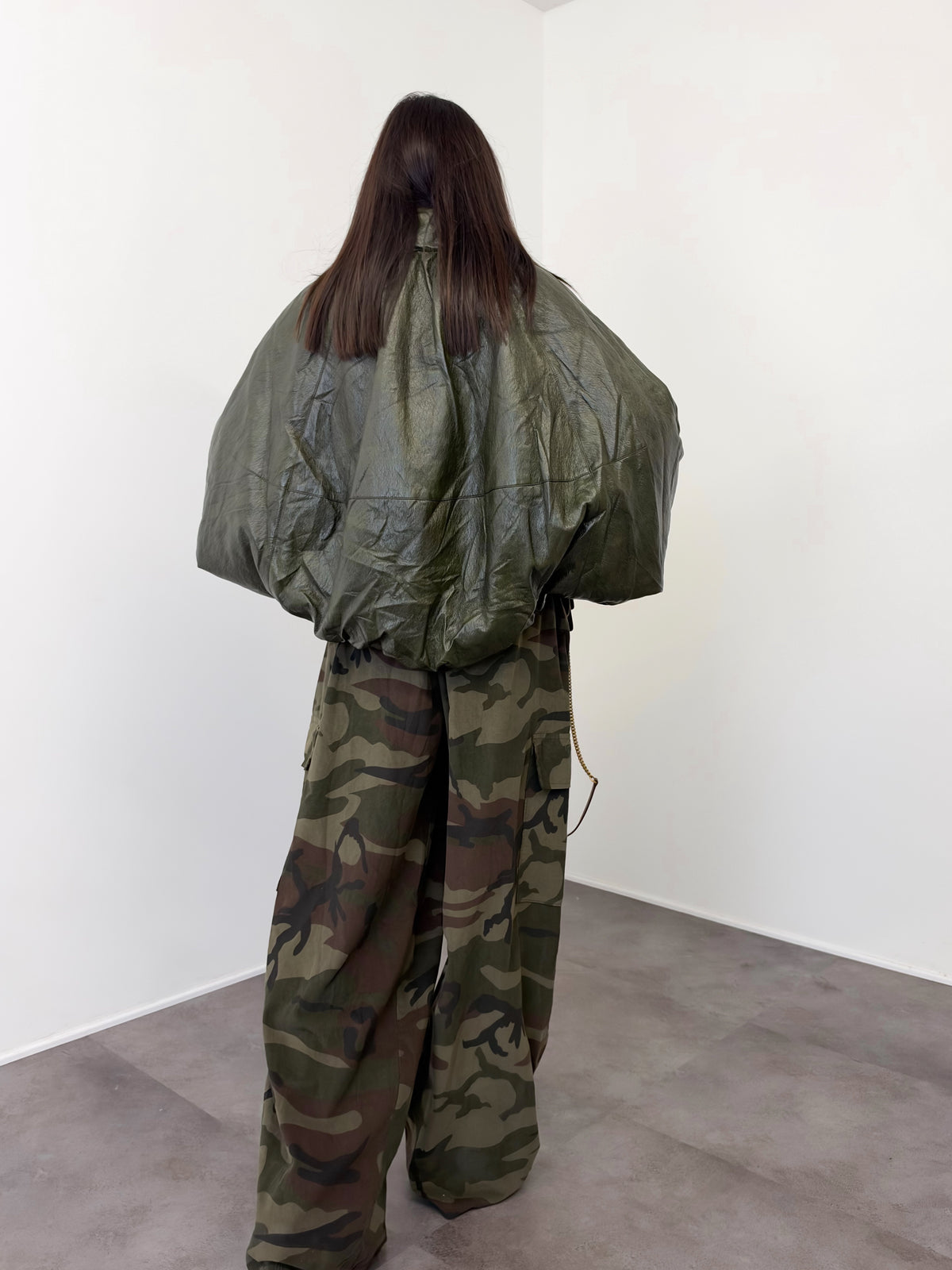 Giacca Street Ecop - Army Green