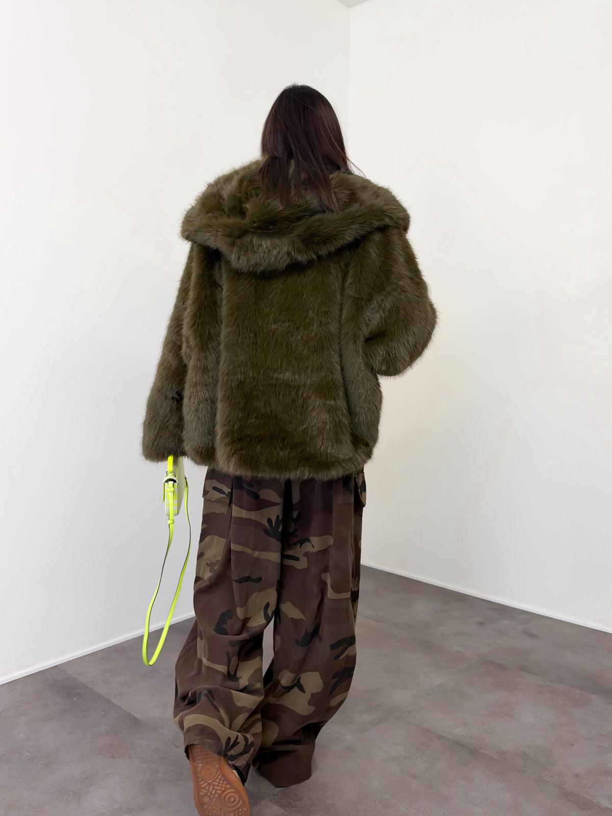 Pelliccia 9929 - Army Green