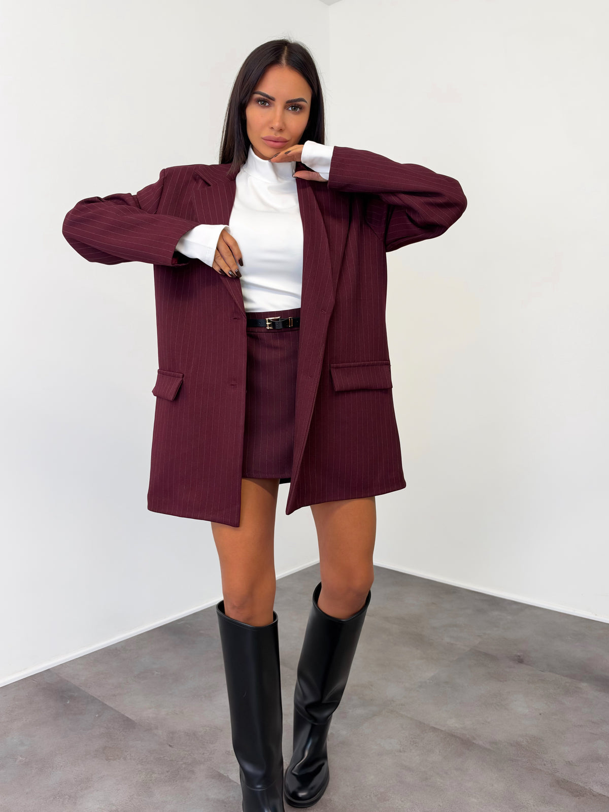 Blazer Milano - Bordeaux