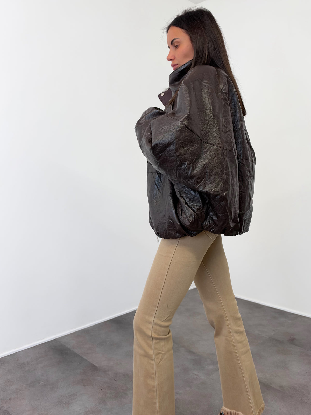 Giacca Street Ecop - Marrone