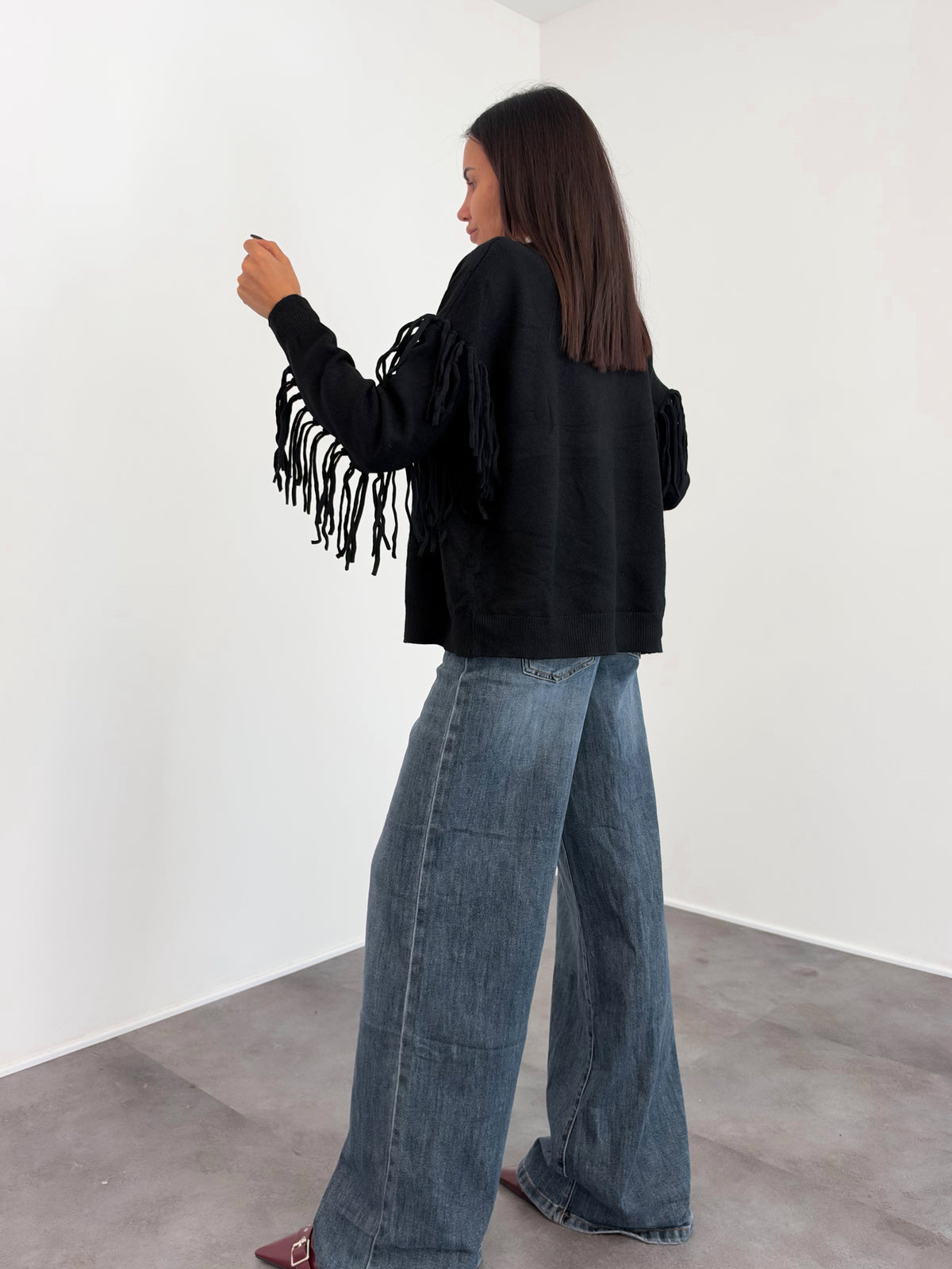 Cardigan Nappine - Nera