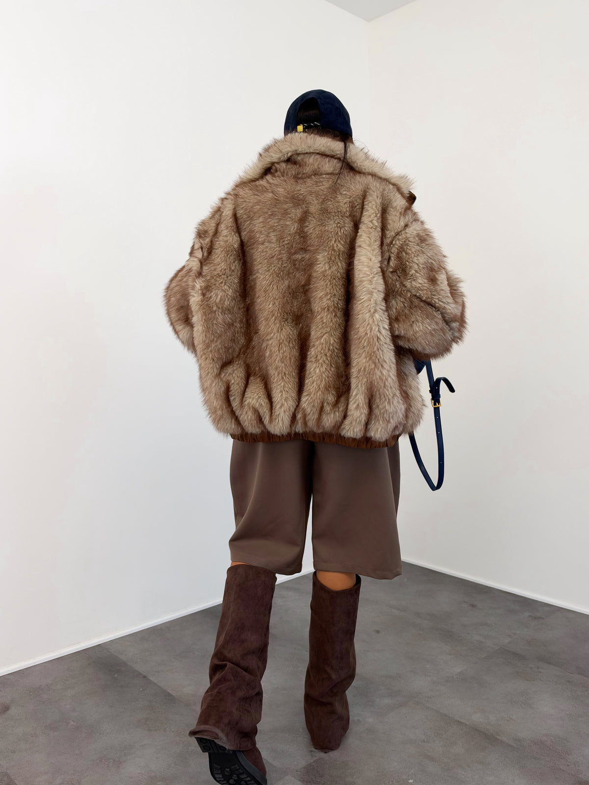 Giacca Switch Double Face - Camel