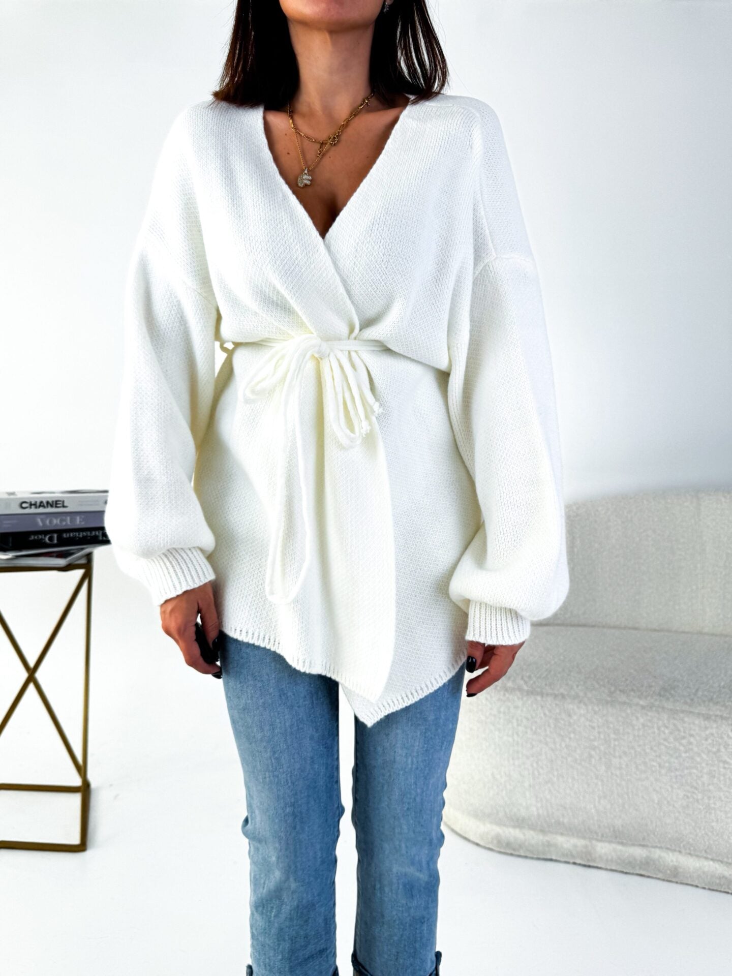 Pull Lovely - Bianco