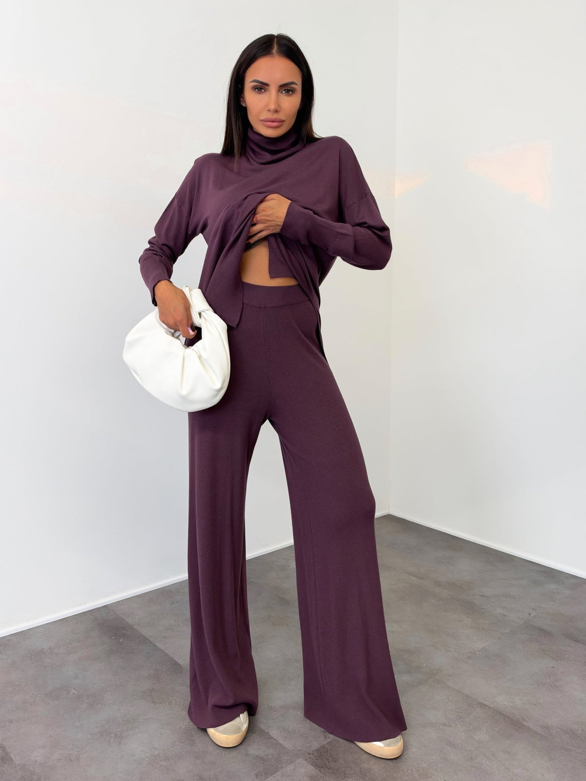 Coordinato Ivory - Melanzana - SAINTH