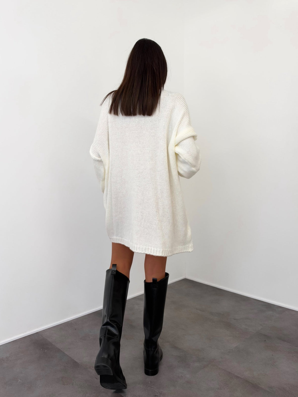 Maxi Pull Ocean - Bianco - SAINTH