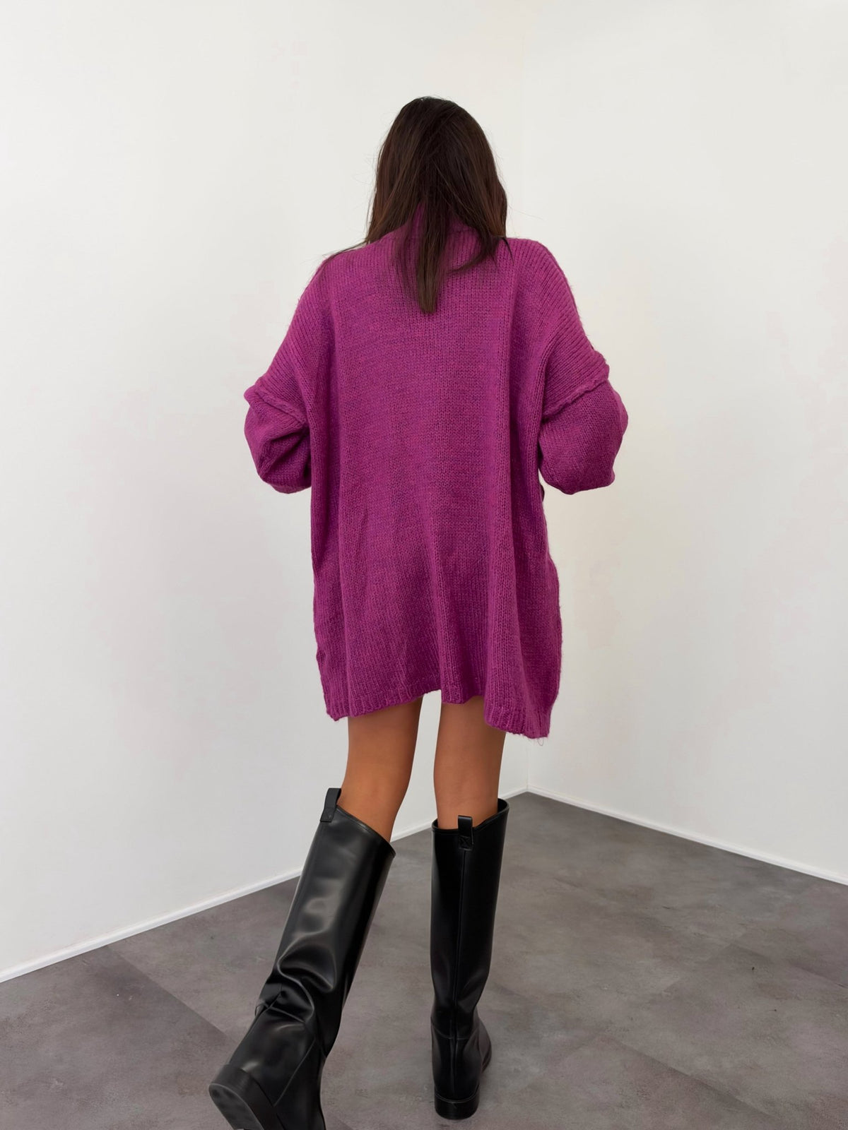 Maxi Pull Ocean - Magenta - SAINTH