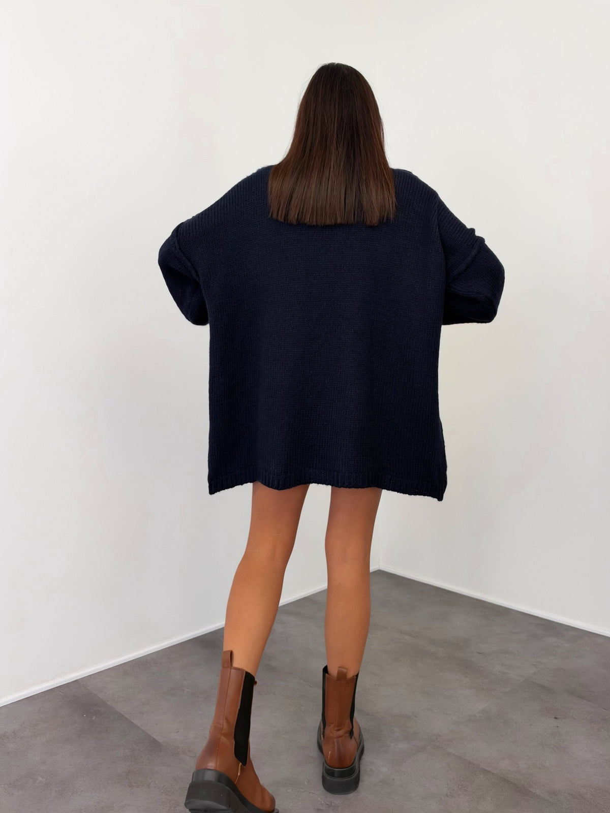 Maxi Pull Ocean - Blu - SAINTH