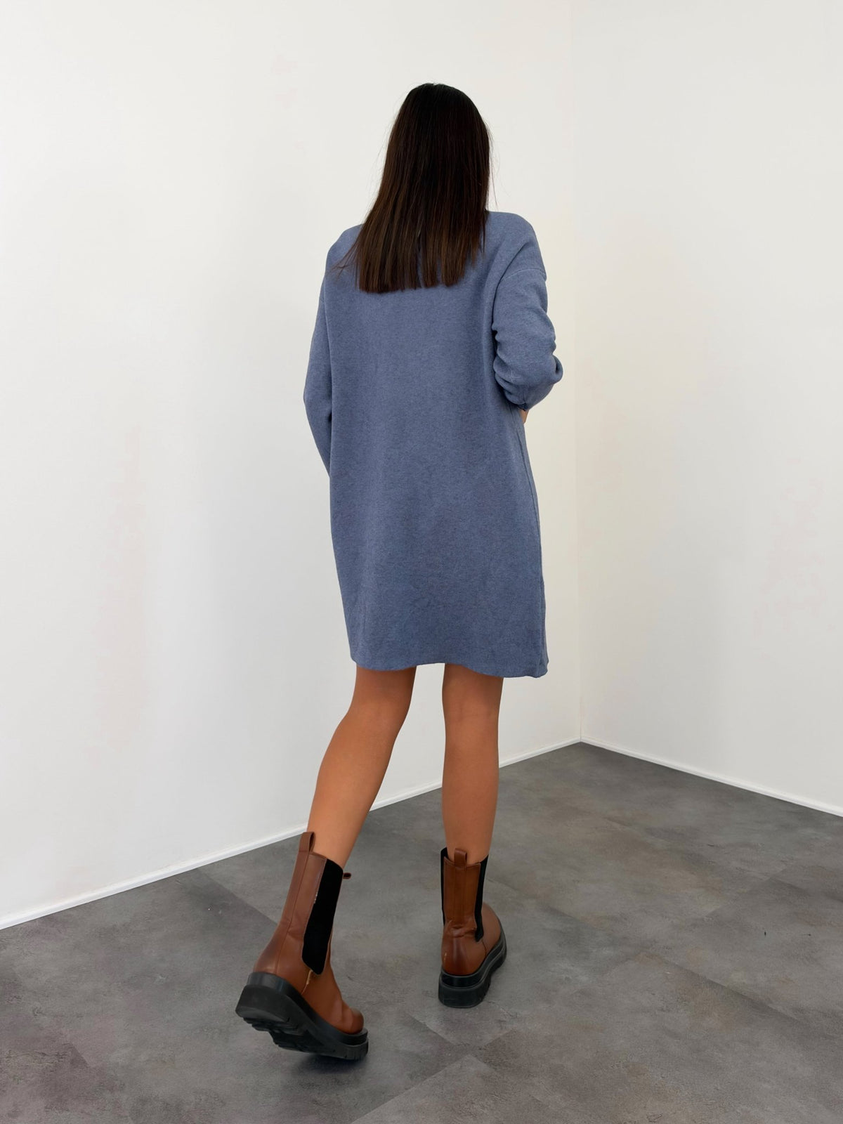 Abito Pull Margot - Indaco - SAINTH