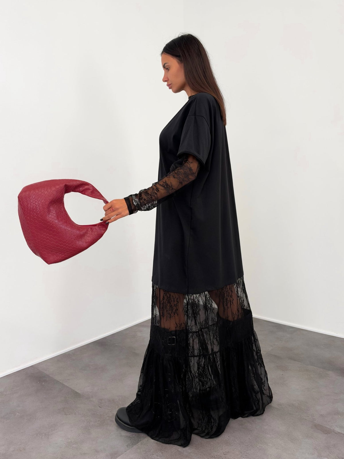 Abito Arabesque - Nero - SAINTH