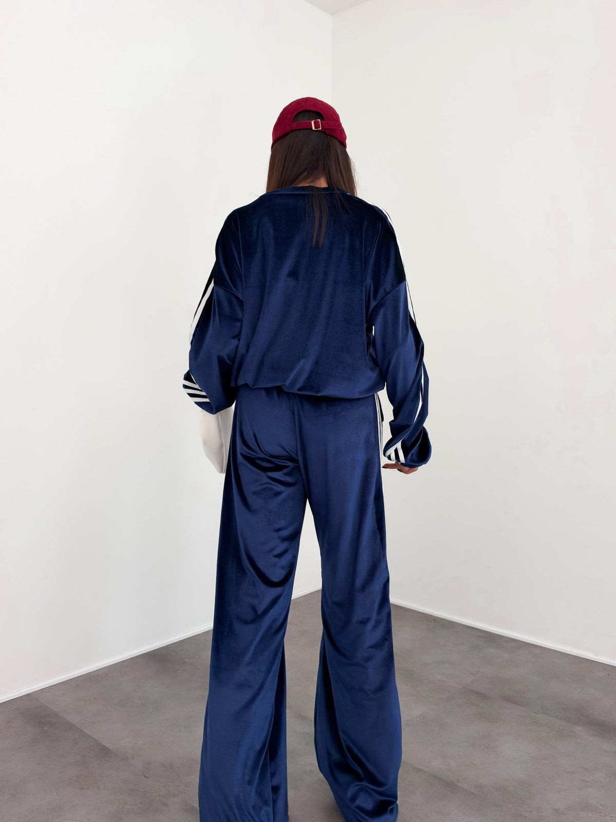 Coordinato Tuta Glossy - Blu - SAINTH