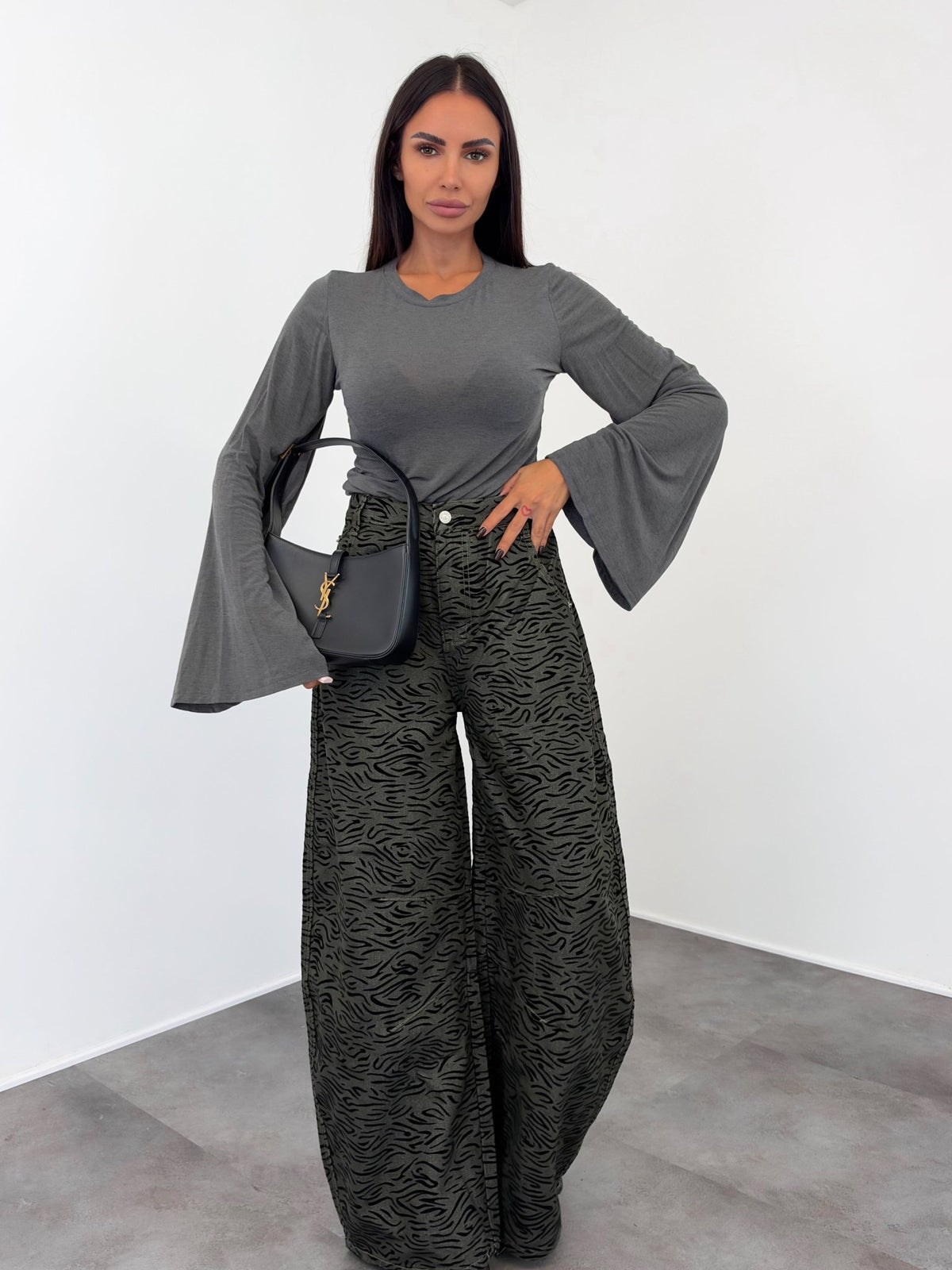Maglia Bat MistoCashmere - Grigio - SAINTH