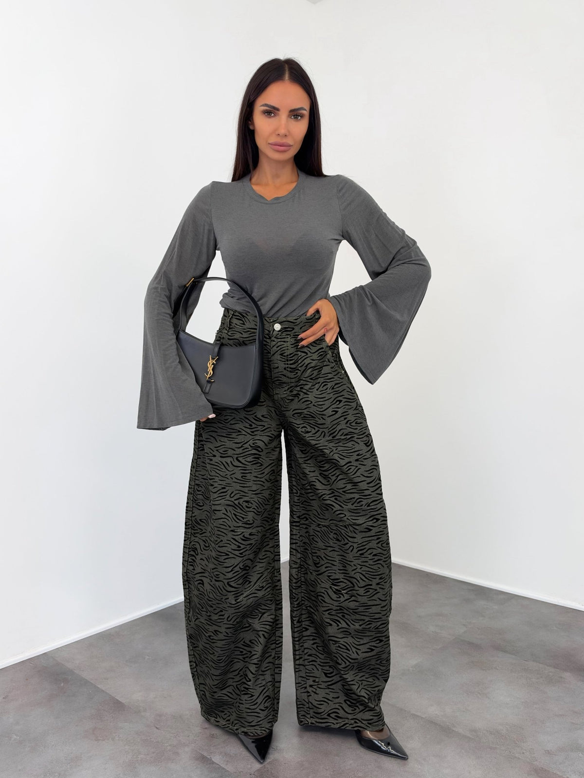 Maglia Bat MistoCashmere - Grigio - SAINTH