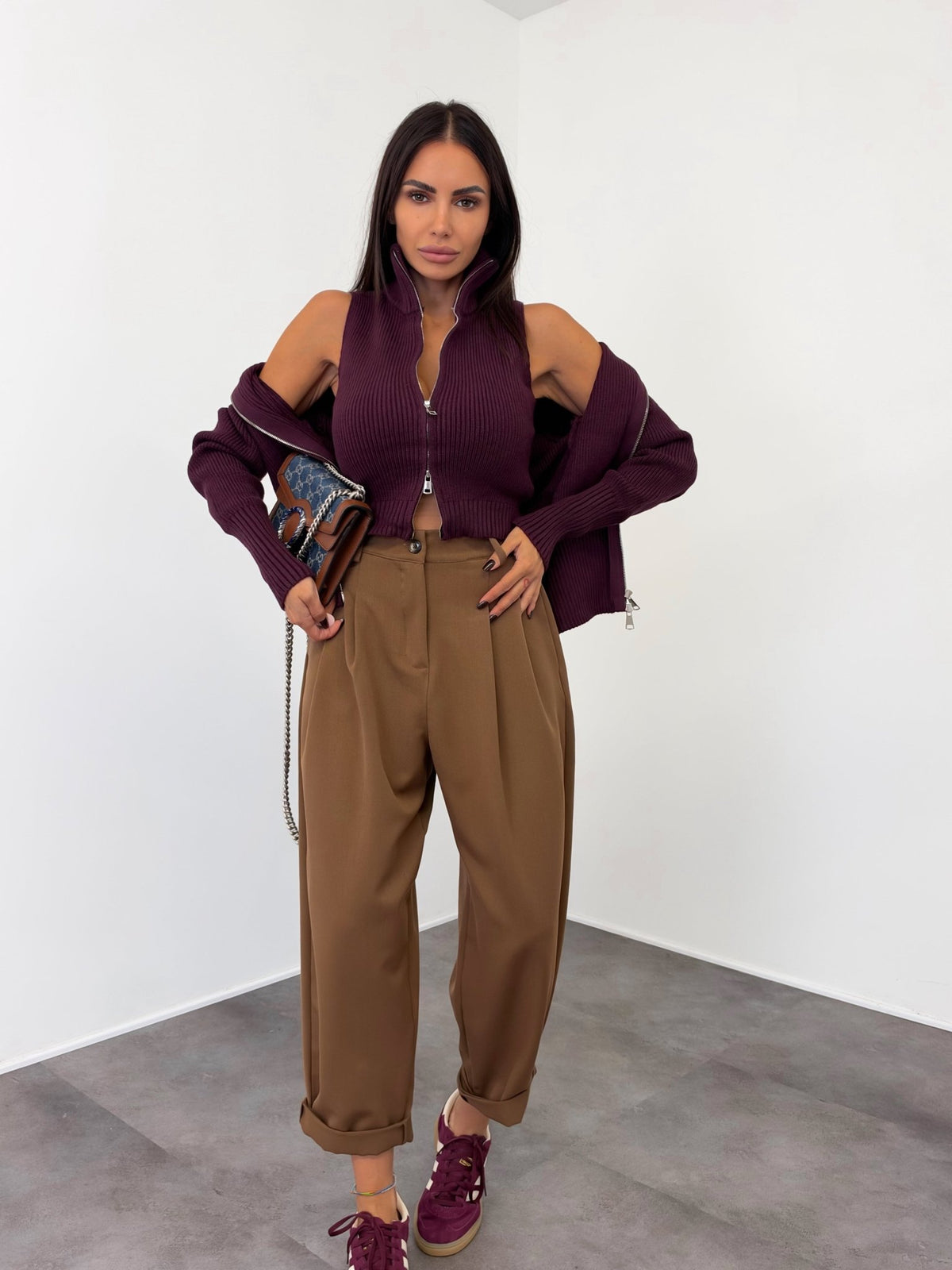 Pantalone Oval - Camel - SAINTH