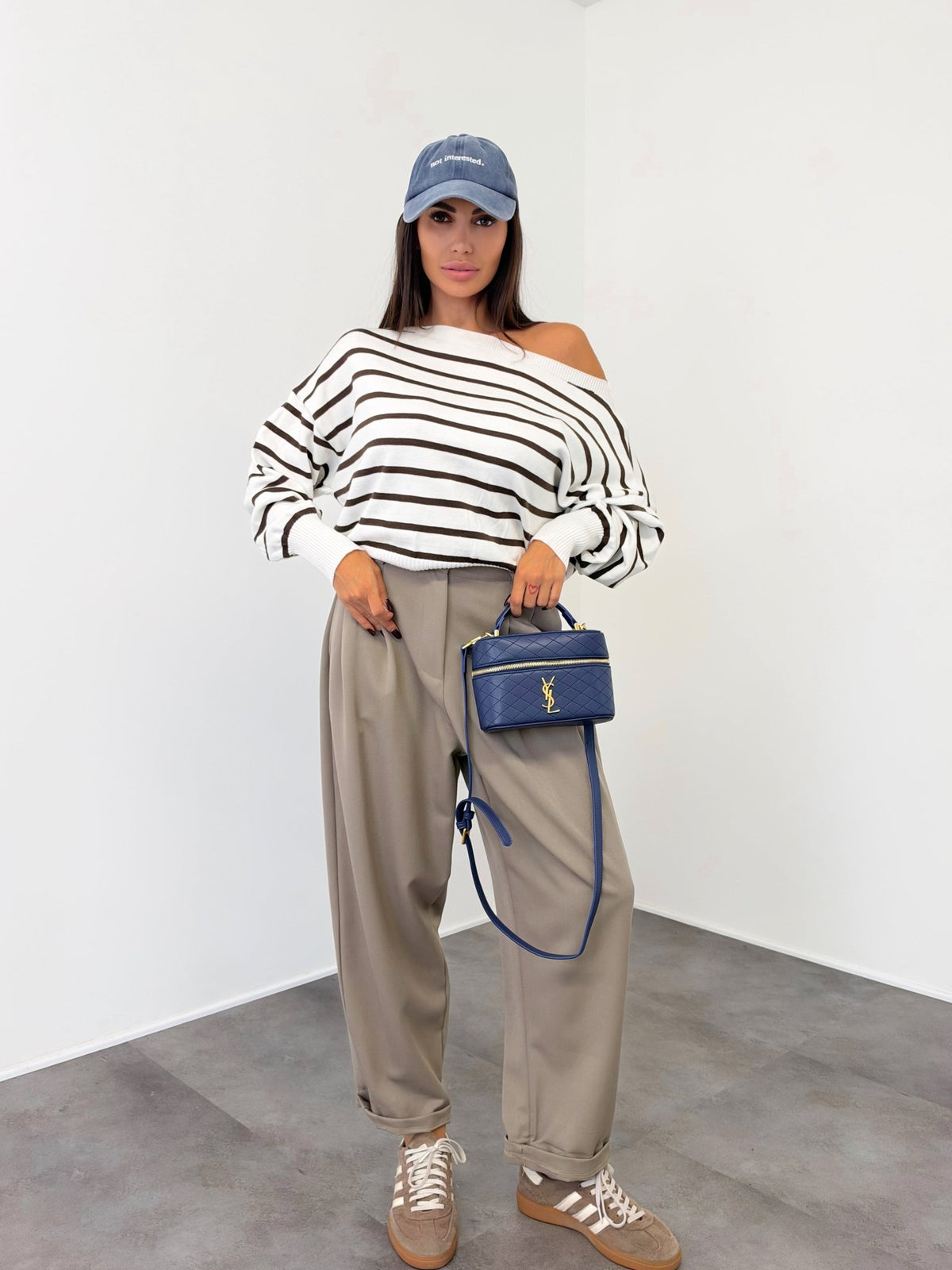 Pantalone Oval - Tortora - SAINTH