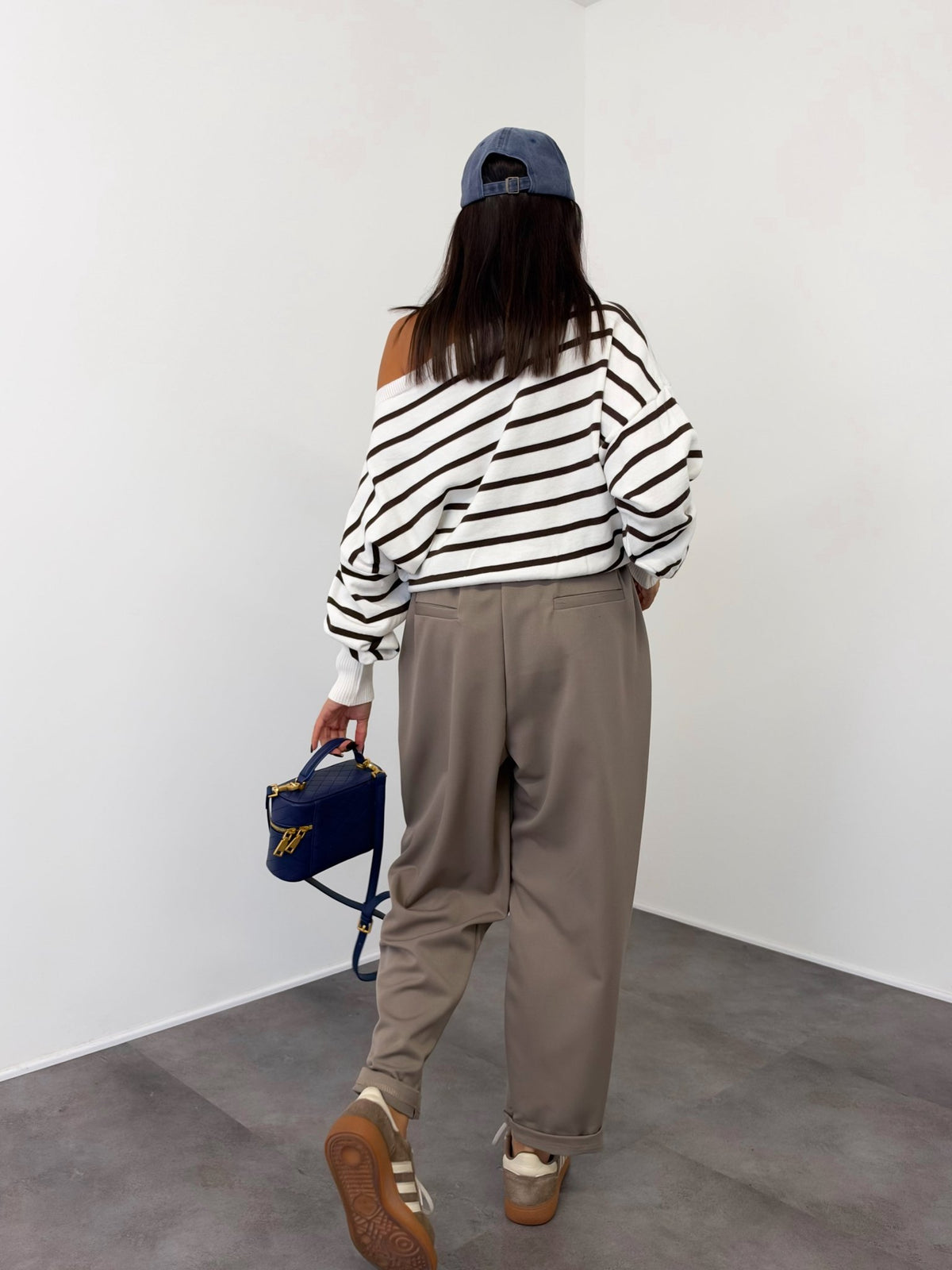 Pantalone Oval - Tortora - SAINTH