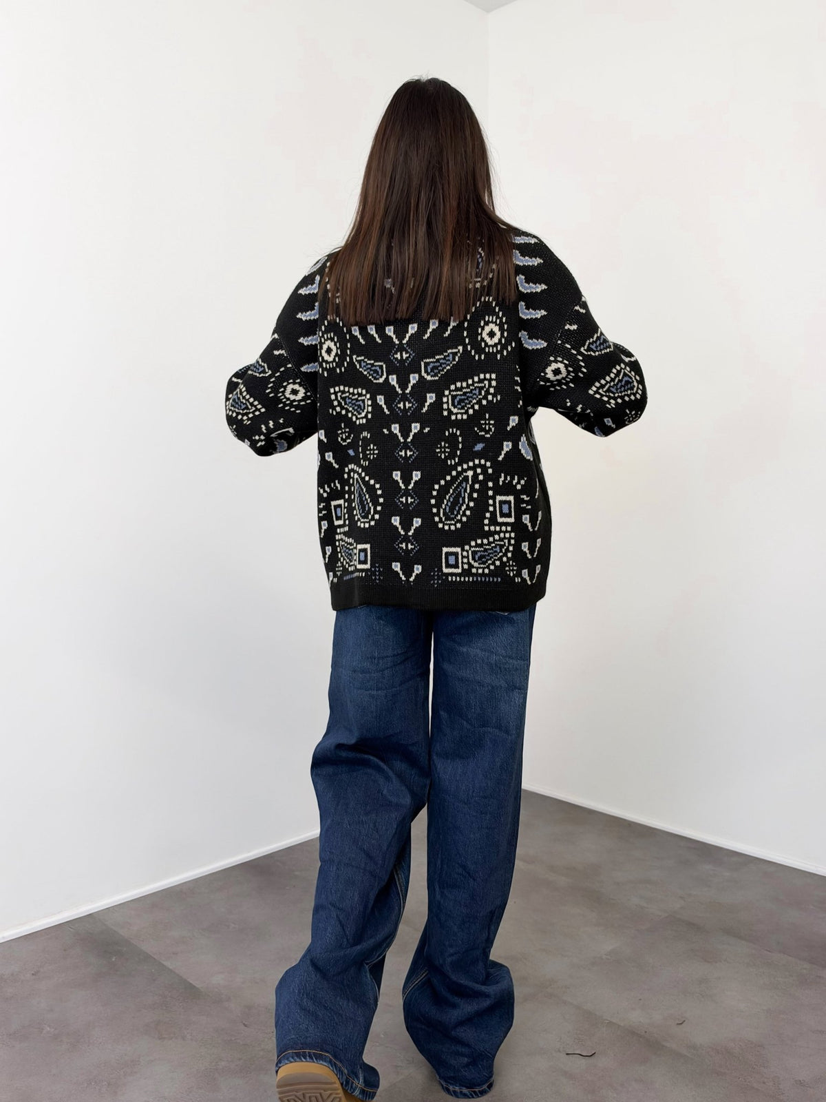 Cardigan Tribù - Blu Celeste - SAINTH
