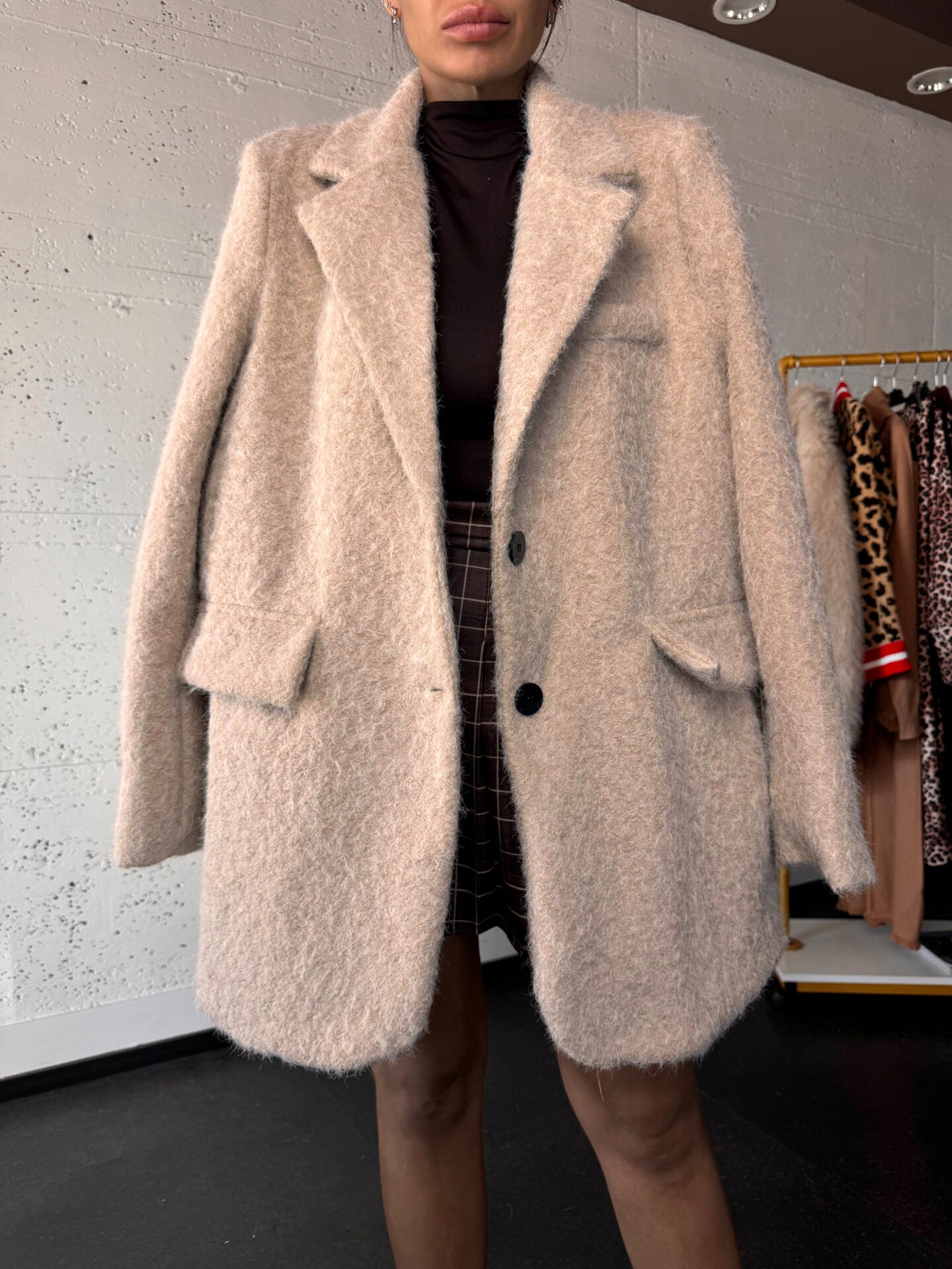 Cappotto Lincoln - Beige Scuro