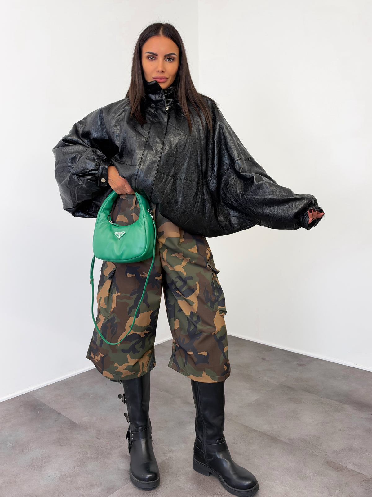 Bermuda Olive - Camouflage - SAINTH