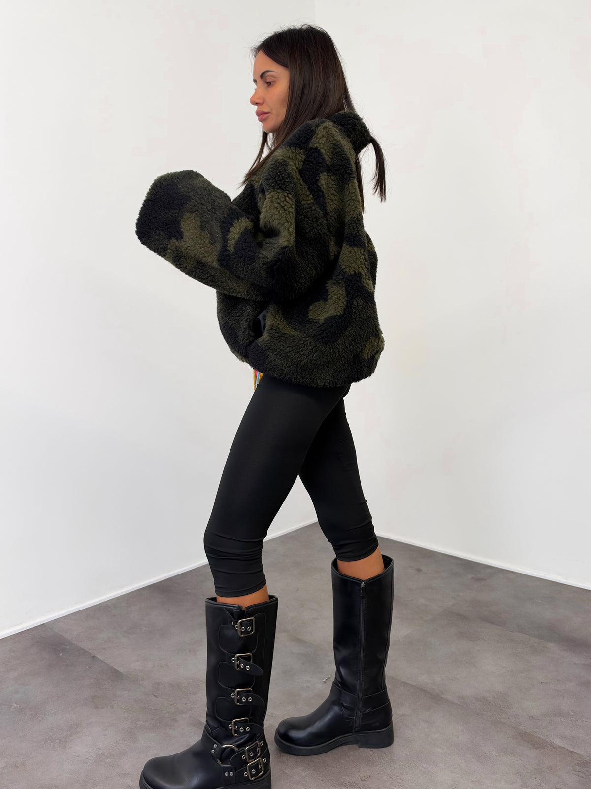 Giacca Teddy - Camouflage - SAINTH